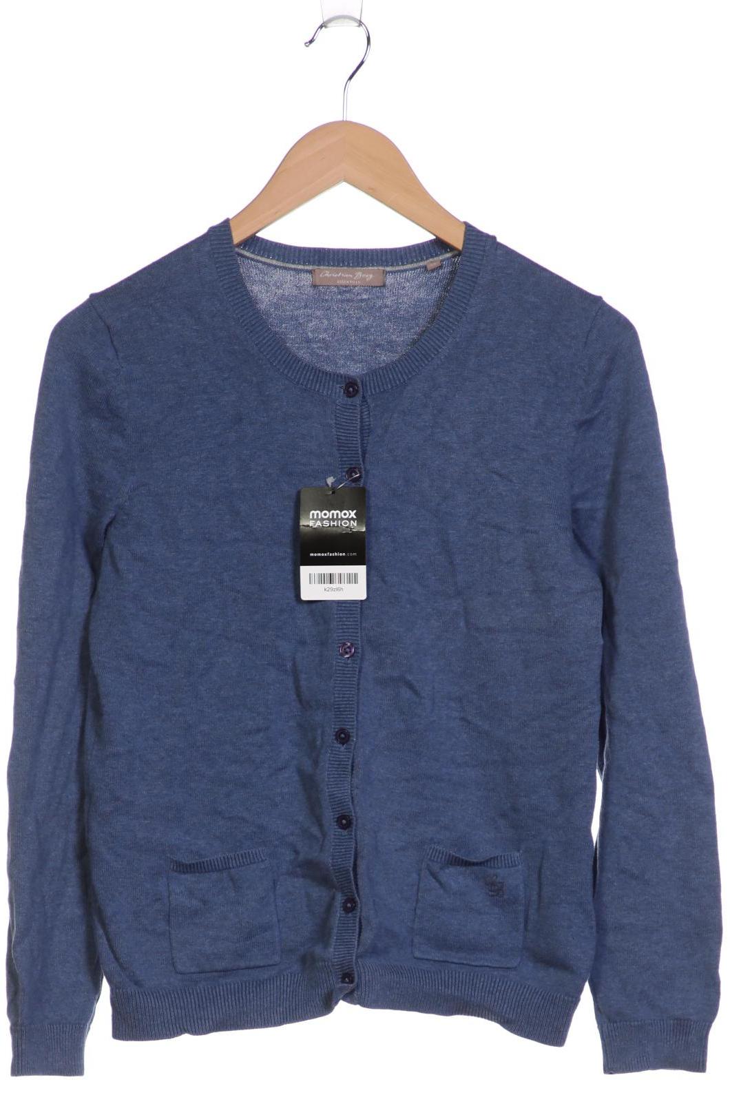 

Christian Berg Damen Strickjacke, blau, Gr. 38