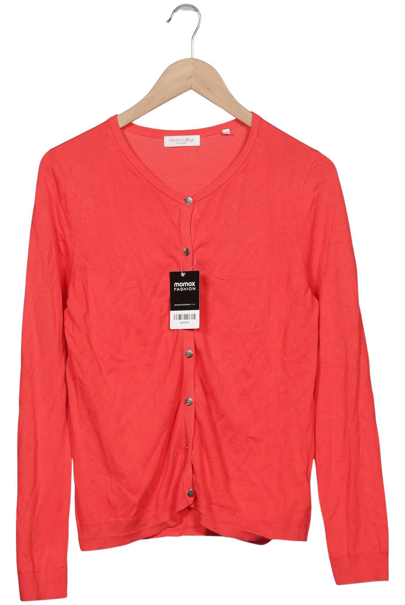 

Christian Berg Damen Strickjacke, rot, Gr. 36