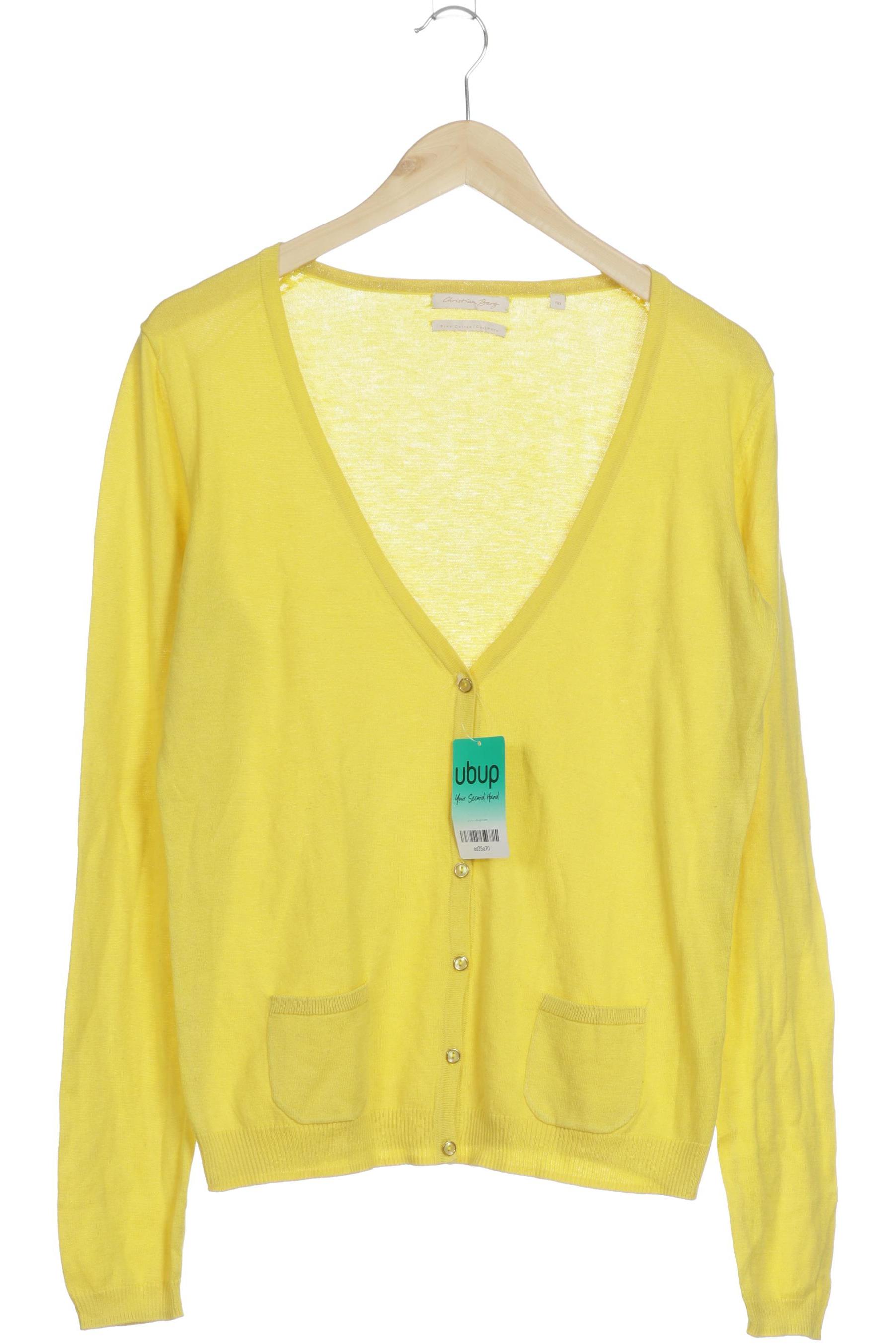 

Christian Berg Damen Strickjacke, gelb, Gr. 40