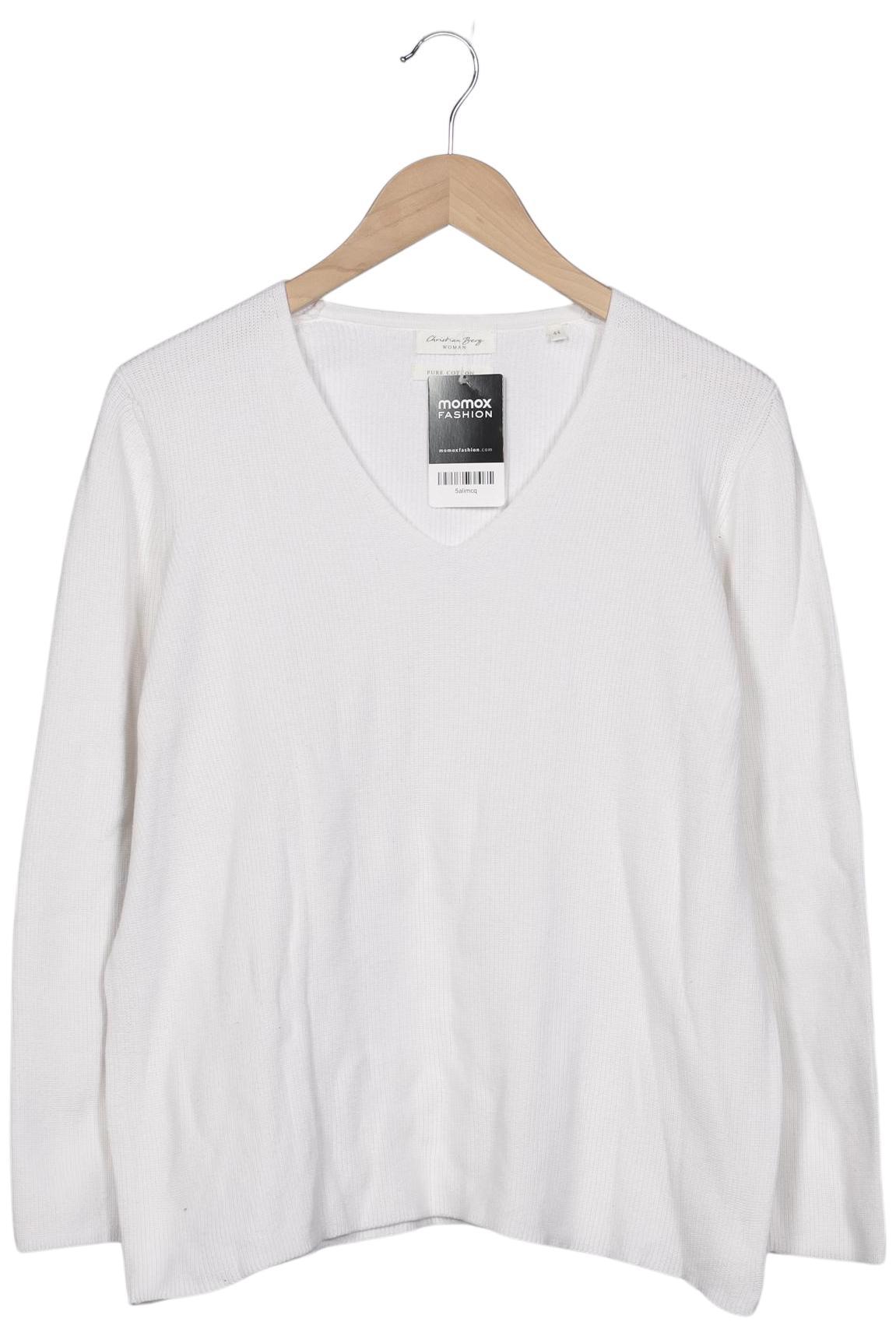 

Christian Berg Damen Pullover, weiß, Gr. 44