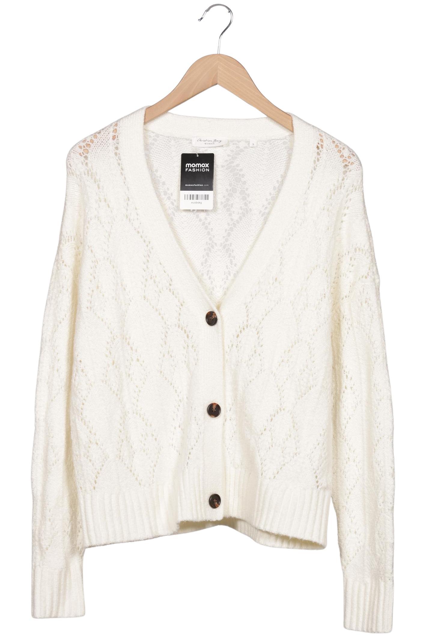 

Christian Berg Damen Strickjacke, cremeweiß, Gr. 36