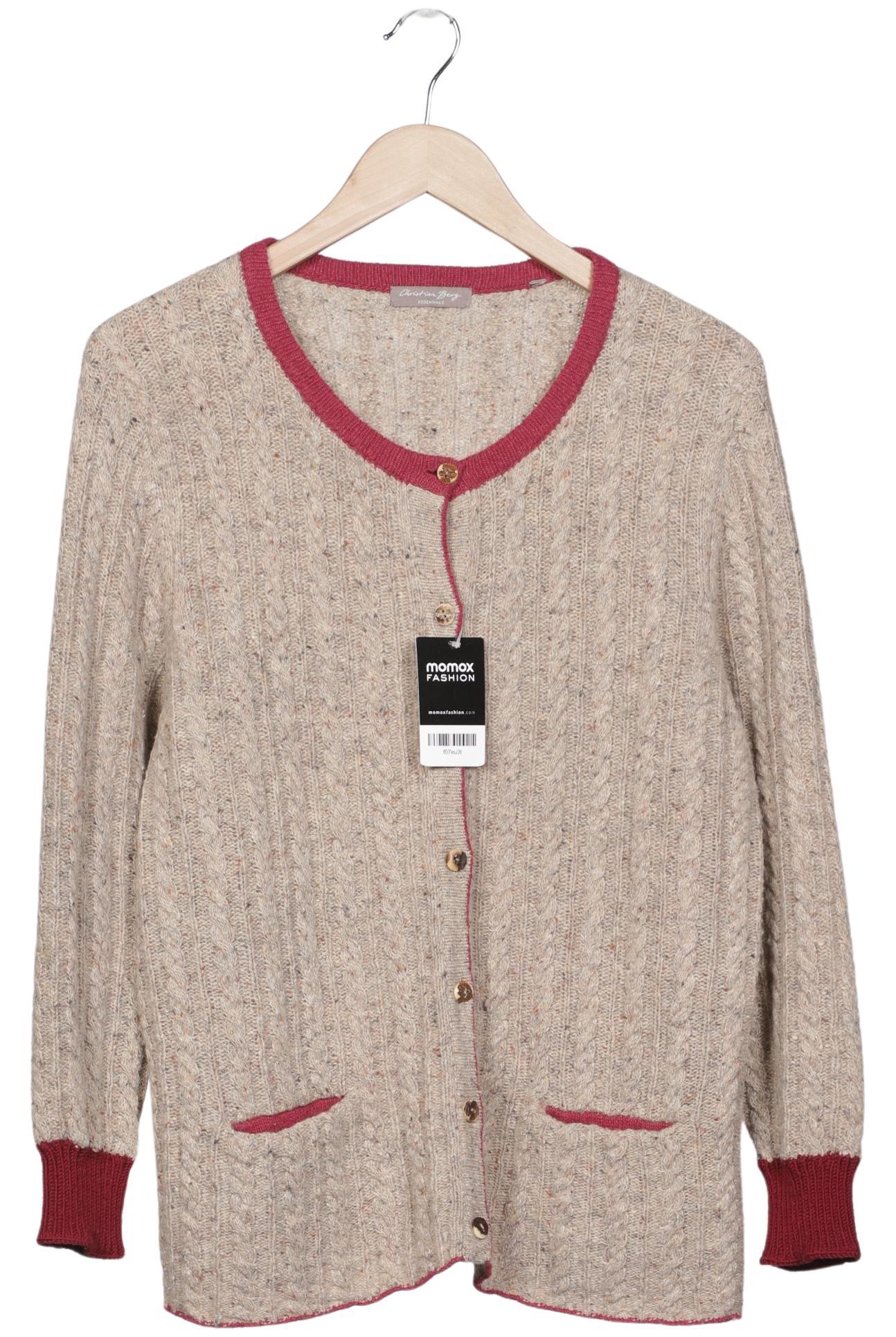 

Christian Berg Damen Strickjacke, beige, Gr. 42