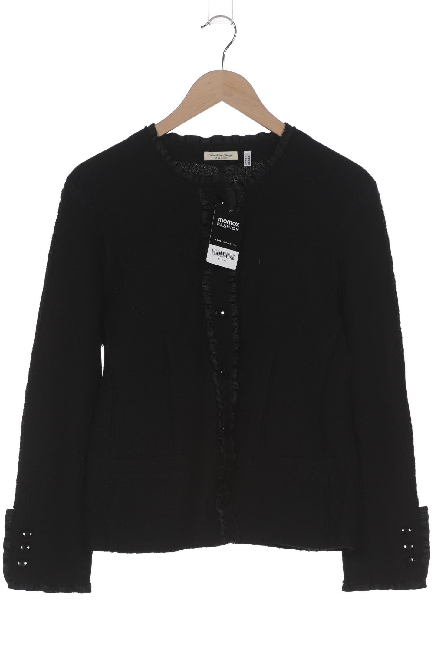 

Christian Berg Damen Strickjacke, schwarz, Gr. 42