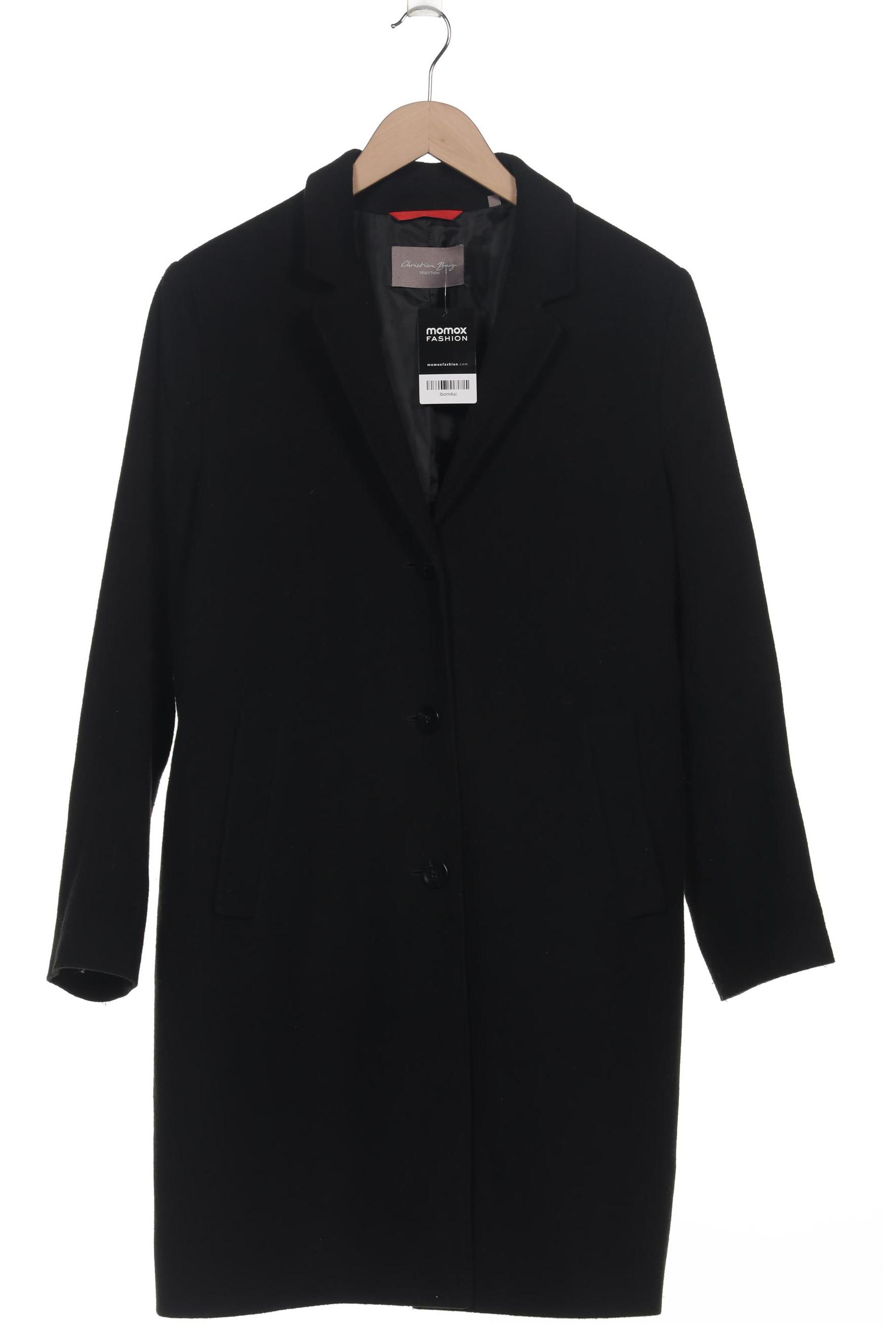 

Christian Berg Damen Mantel, schwarz, Gr. 44