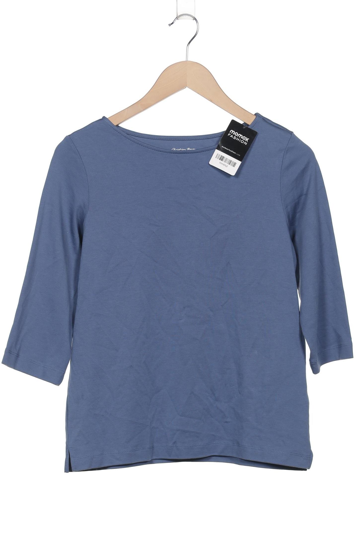 

Christian Berg Damen Langarmshirt, marineblau, Gr. 38