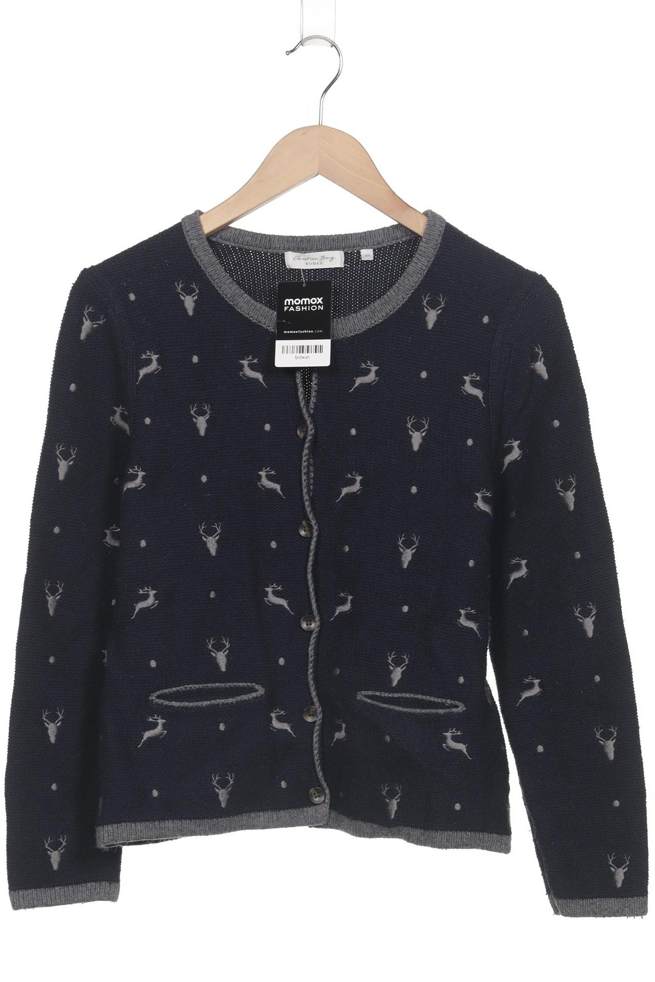 

Christian Berg Damen Strickjacke, marineblau, Gr. 40