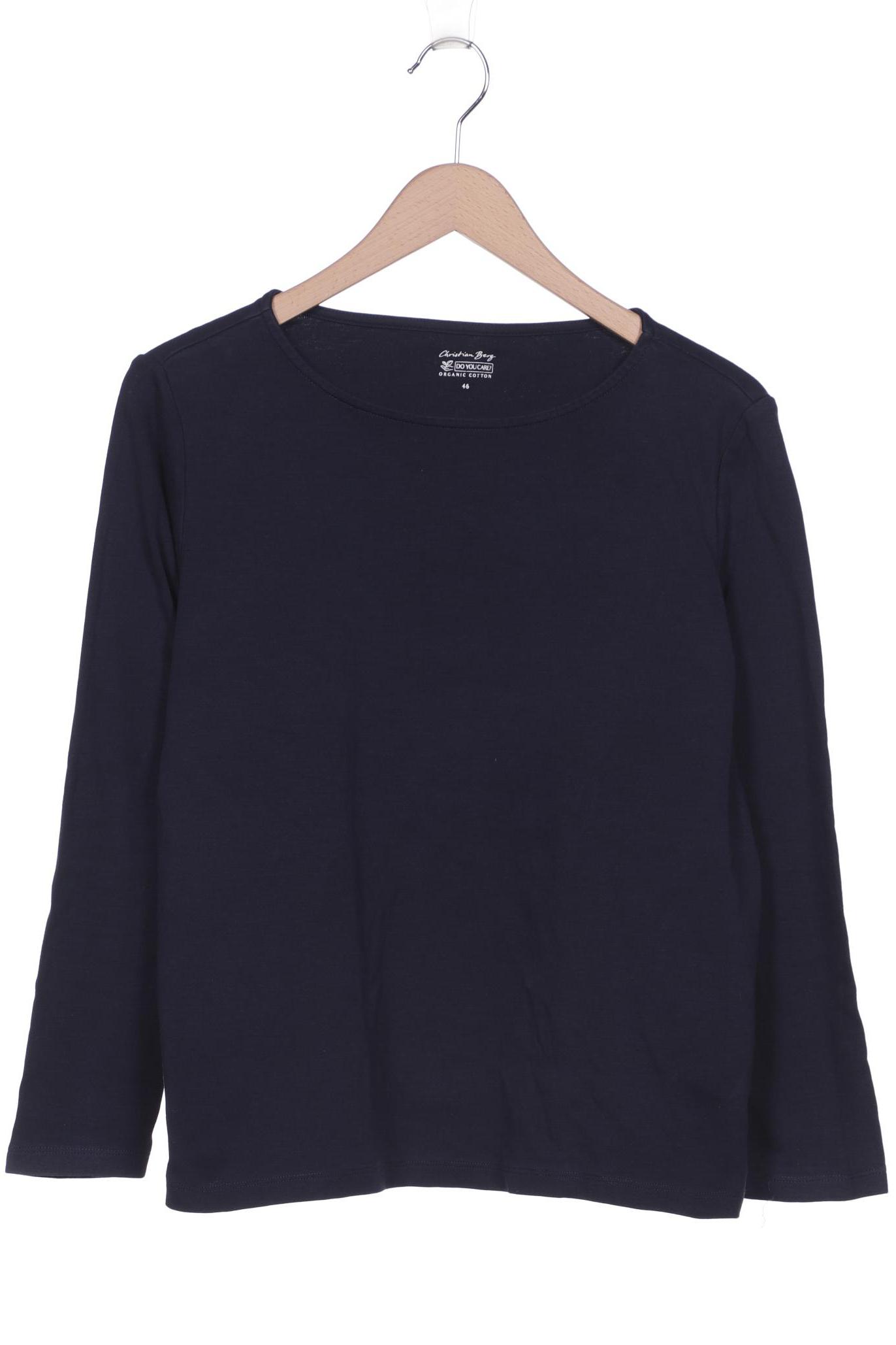 

Christian Berg Damen Langarmshirt, marineblau