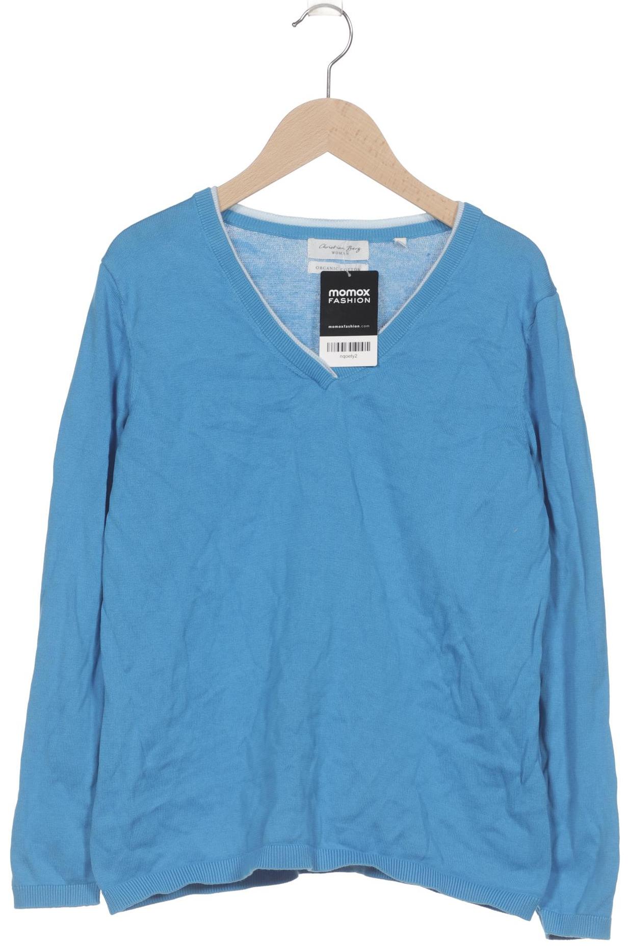 

Christian Berg Damen Pullover, blau, Gr. 38