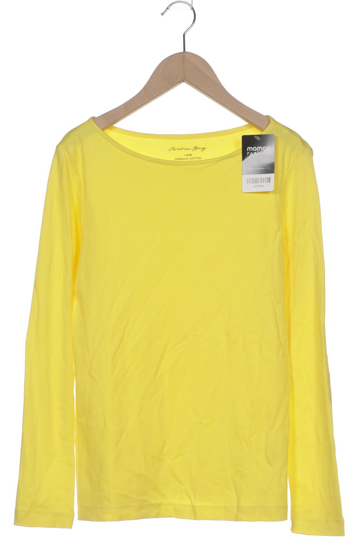 

Christian Berg Damen Langarmshirt, gelb, Gr. 38