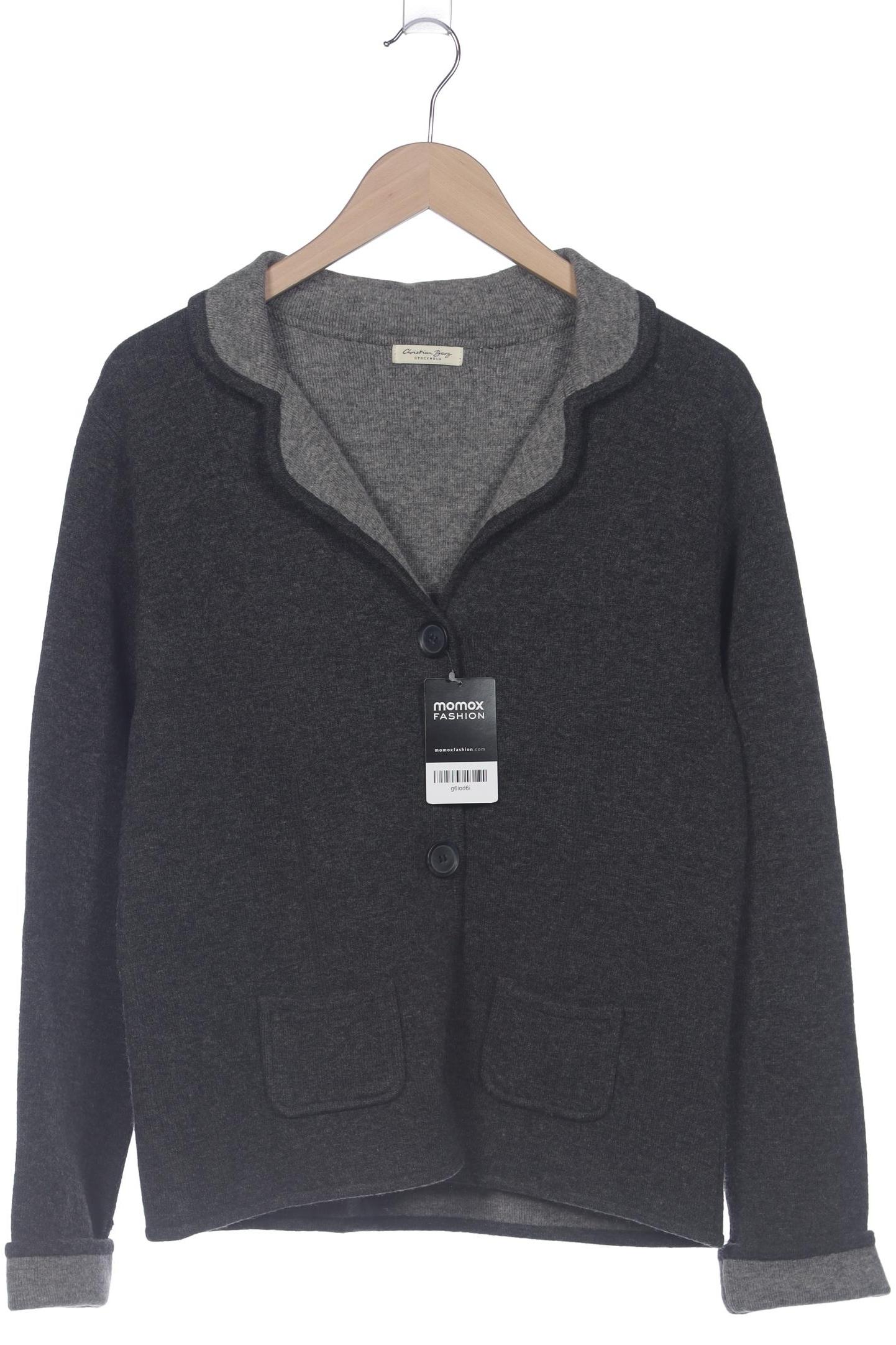 

Christian Berg Damen Strickjacke, grau, Gr. 38