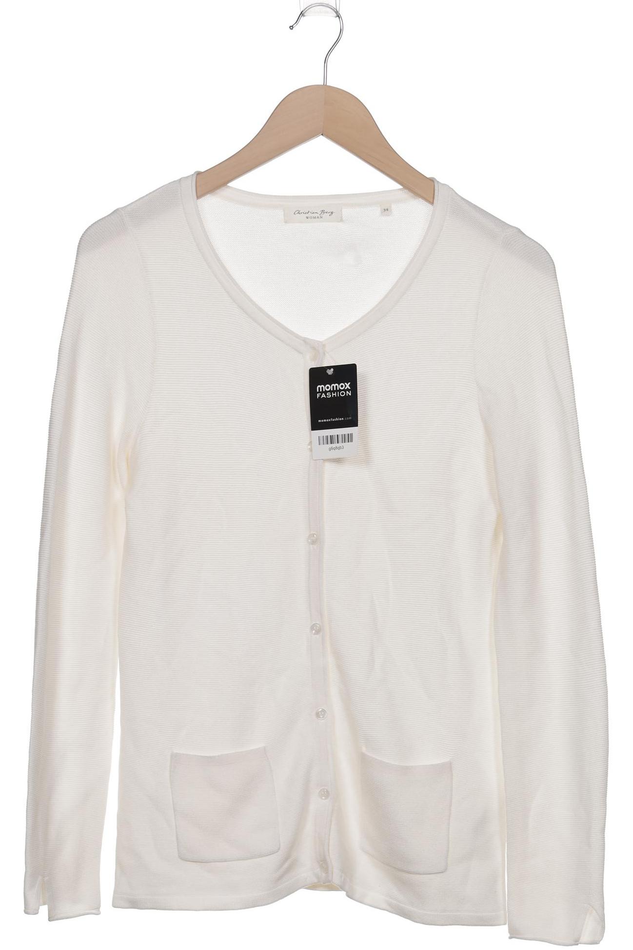 

Christian Berg Damen Strickjacke, cremeweiß, Gr. 34