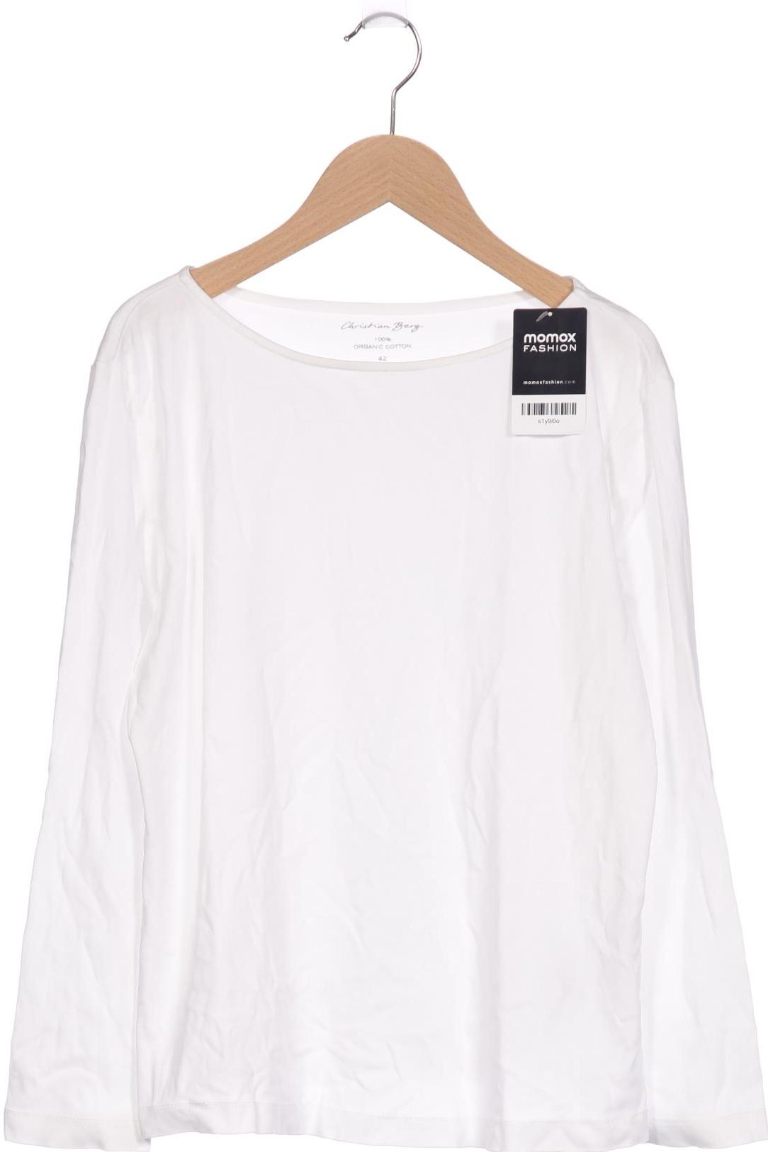 

Christian Berg Damen Langarmshirt, weiß, Gr. 42