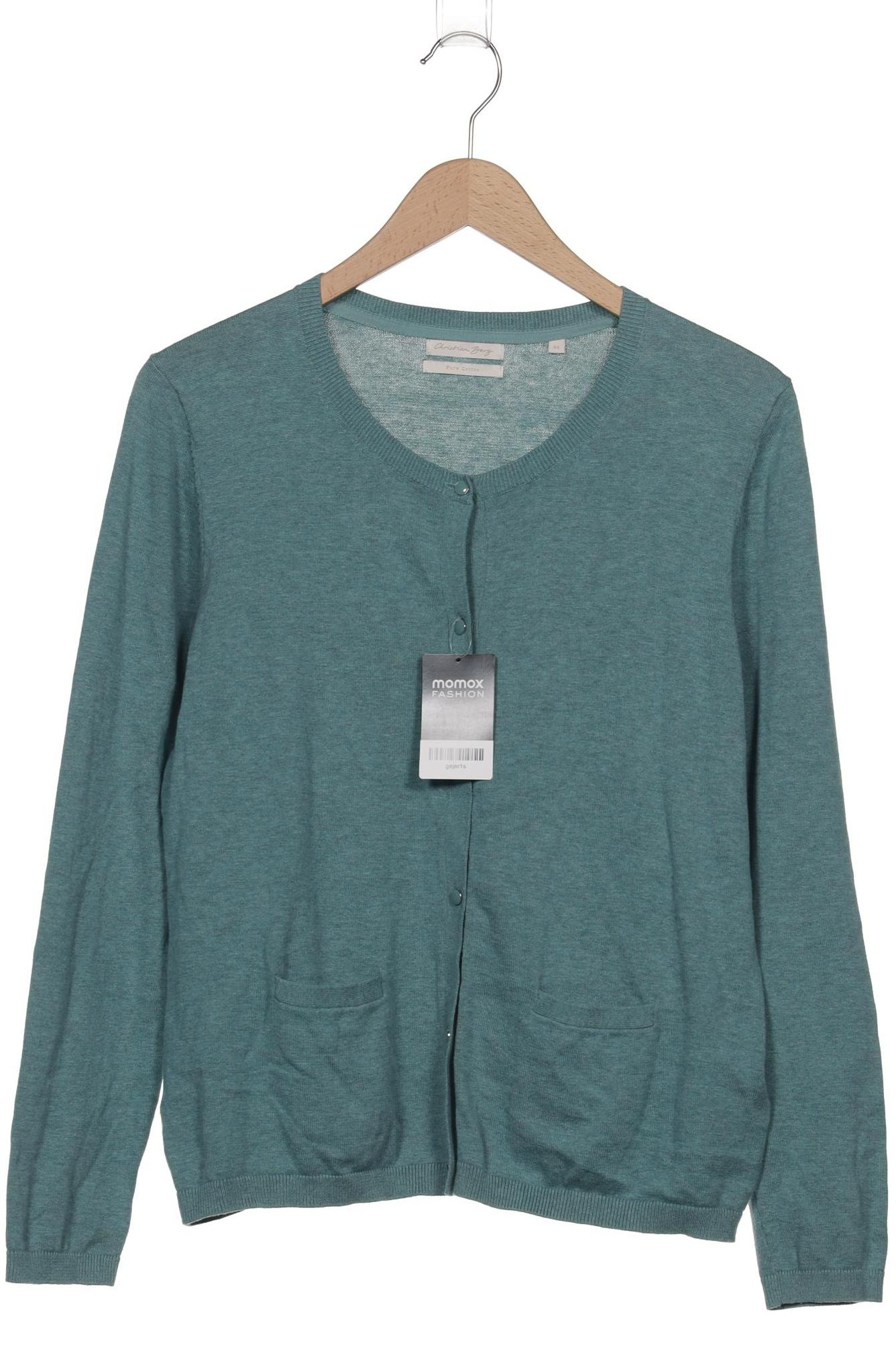 

Christian Berg Damen Strickjacke, türkis, Gr. 44