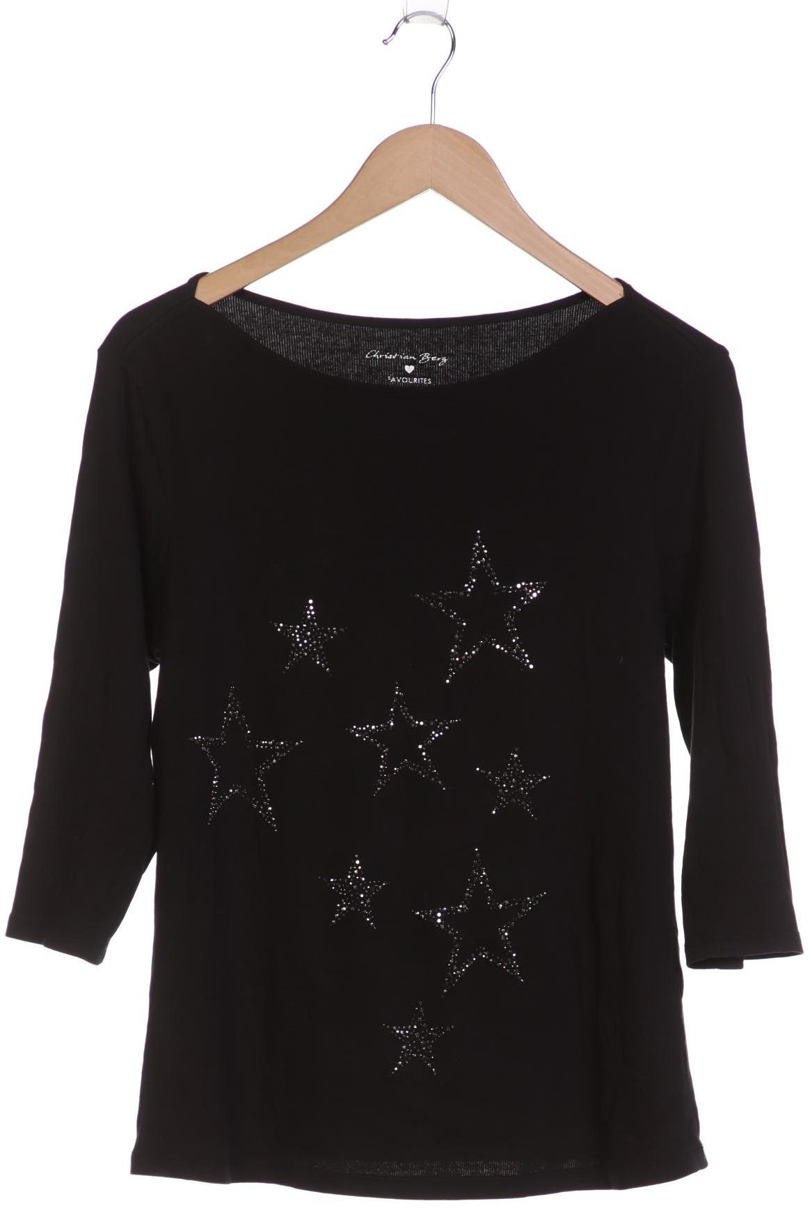 

Christian Berg Damen Langarmshirt, schwarz, Gr. 44