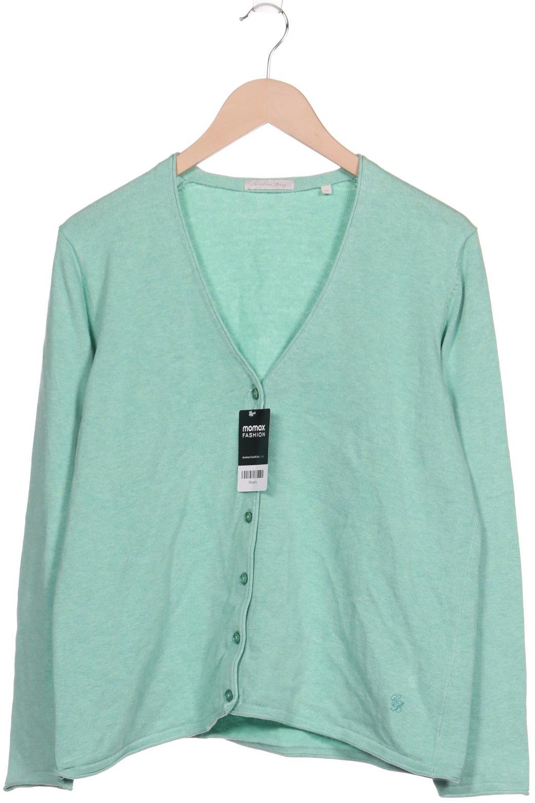 

Christian Berg Damen Strickjacke, grün, Gr. 44
