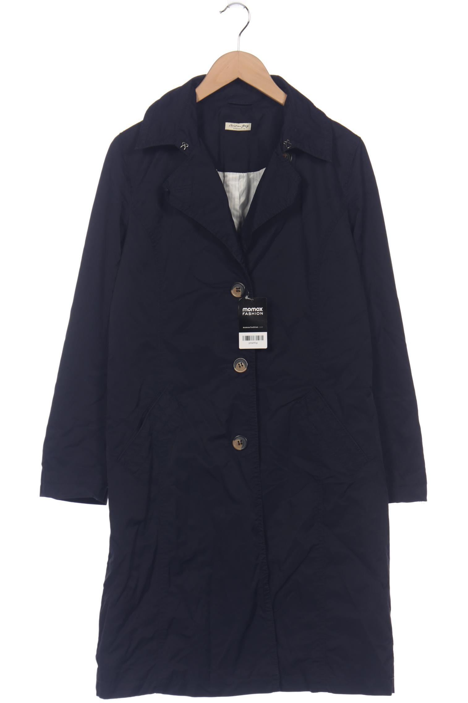 

Christian Berg Damen Mantel, marineblau, Gr. 42