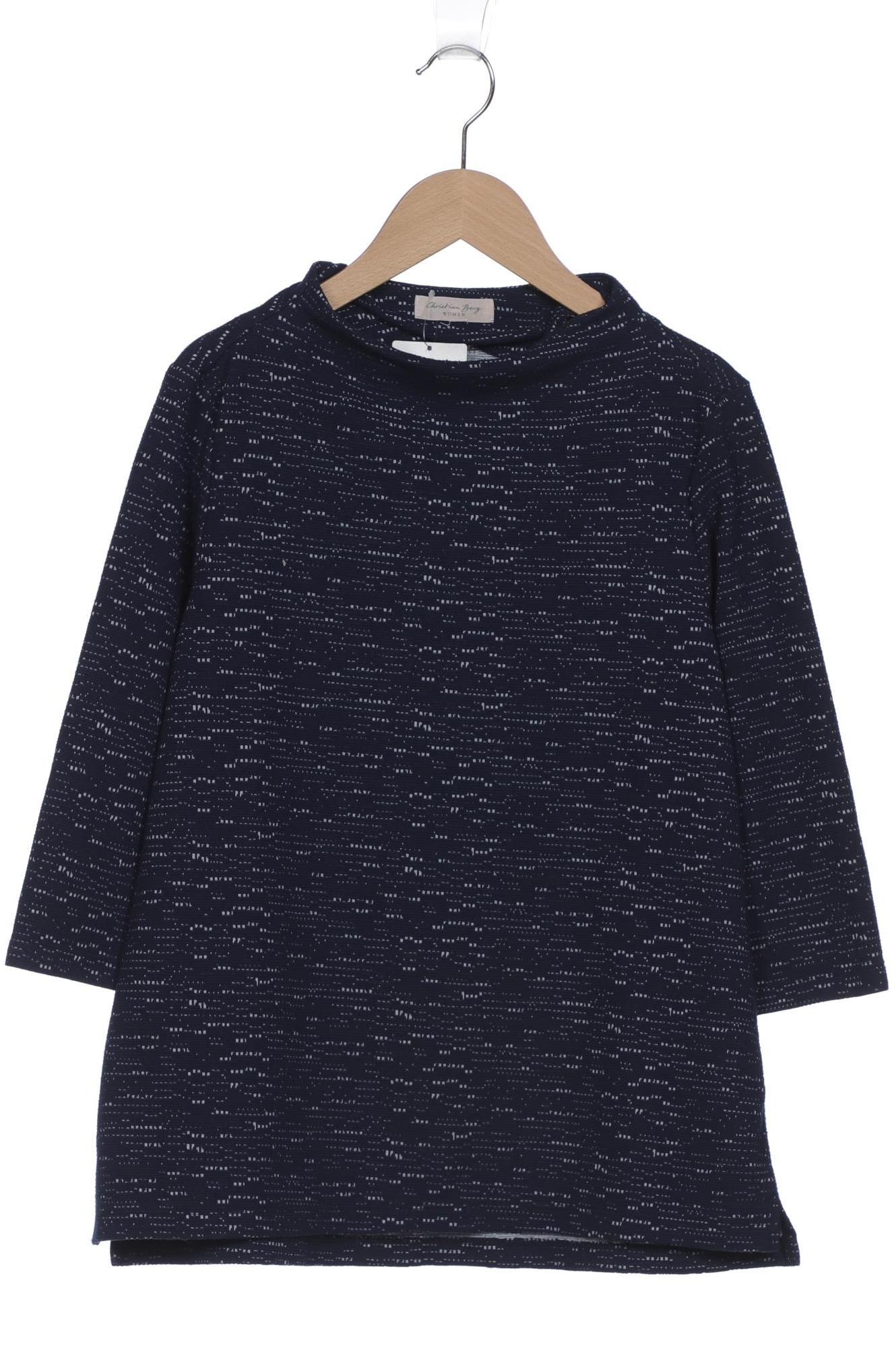 

Christian Berg Damen Langarmshirt, marineblau