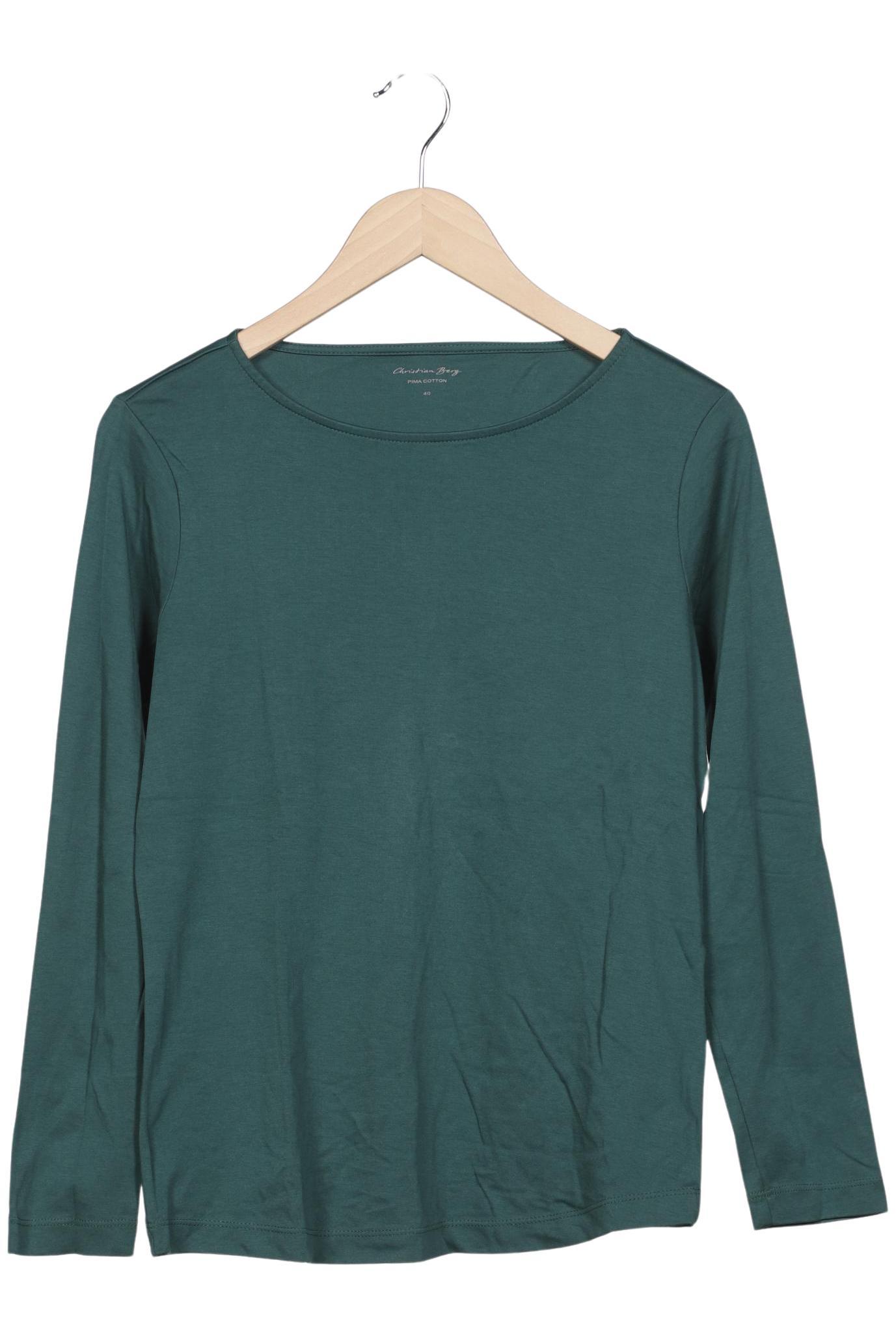

Christian Berg Damen Langarmshirt, grün, Gr. 40
