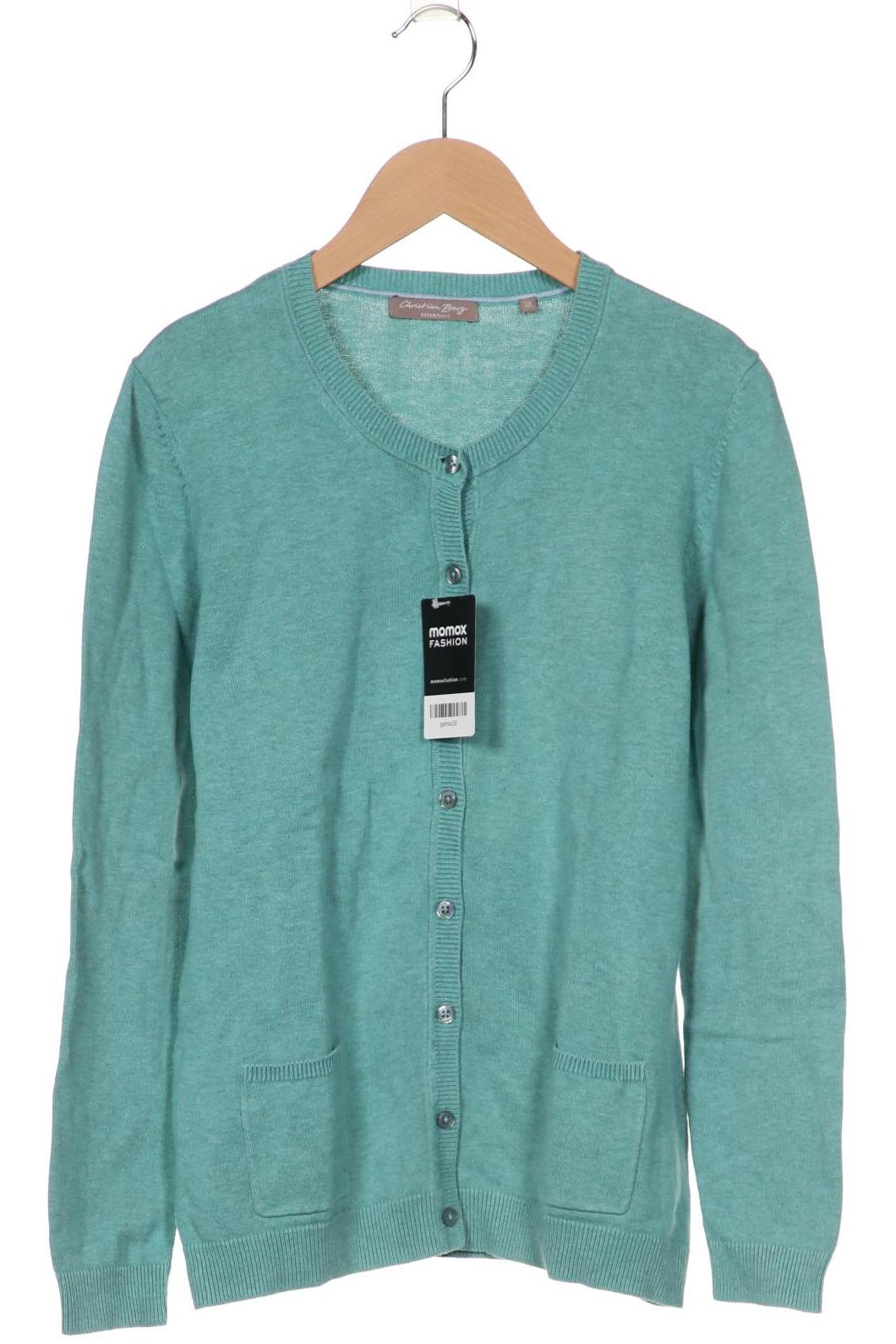 

Christian Berg Damen Strickjacke, türkis, Gr. 38