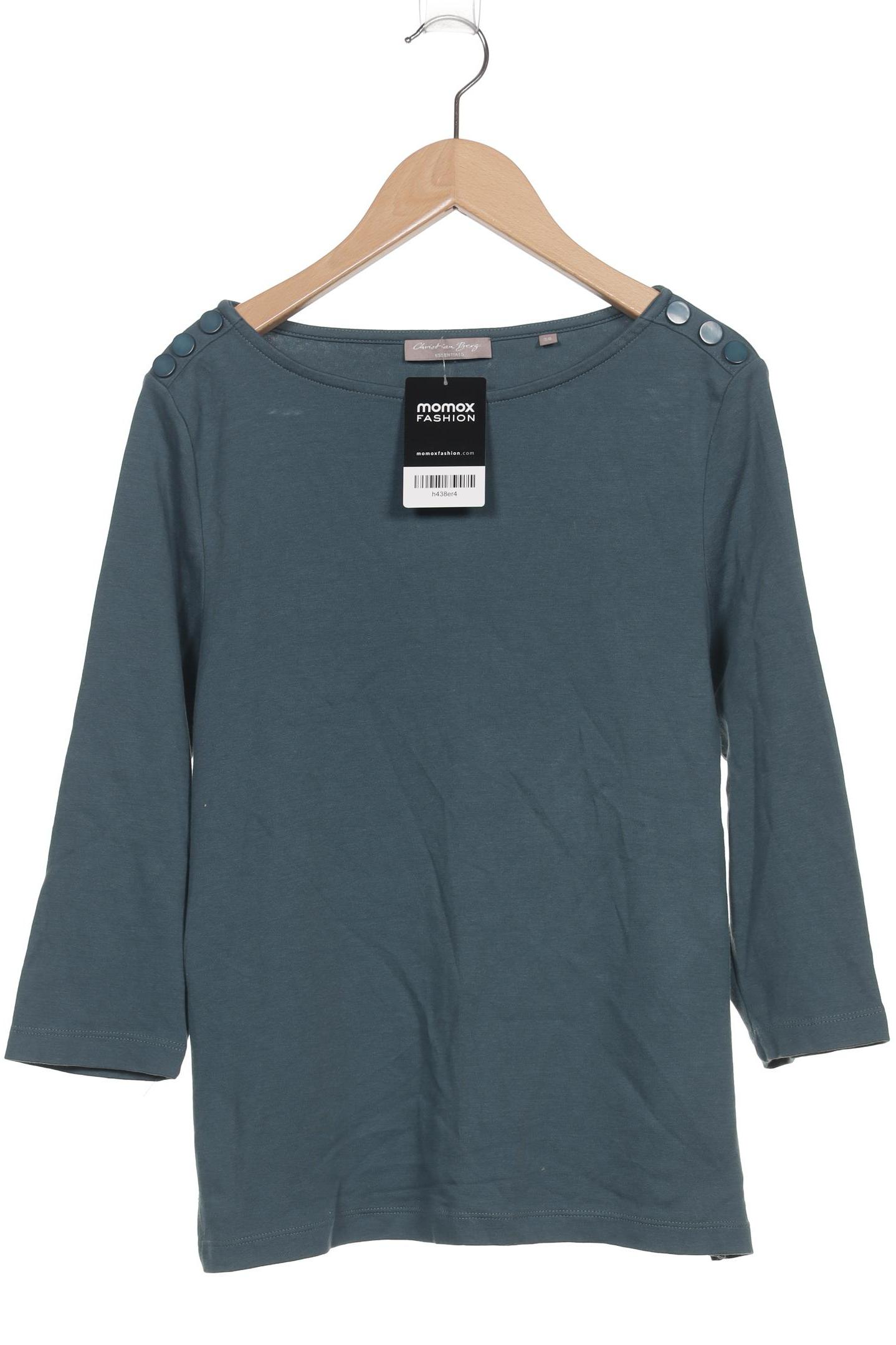 

Christian Berg Damen Langarmshirt, grün, Gr. 38