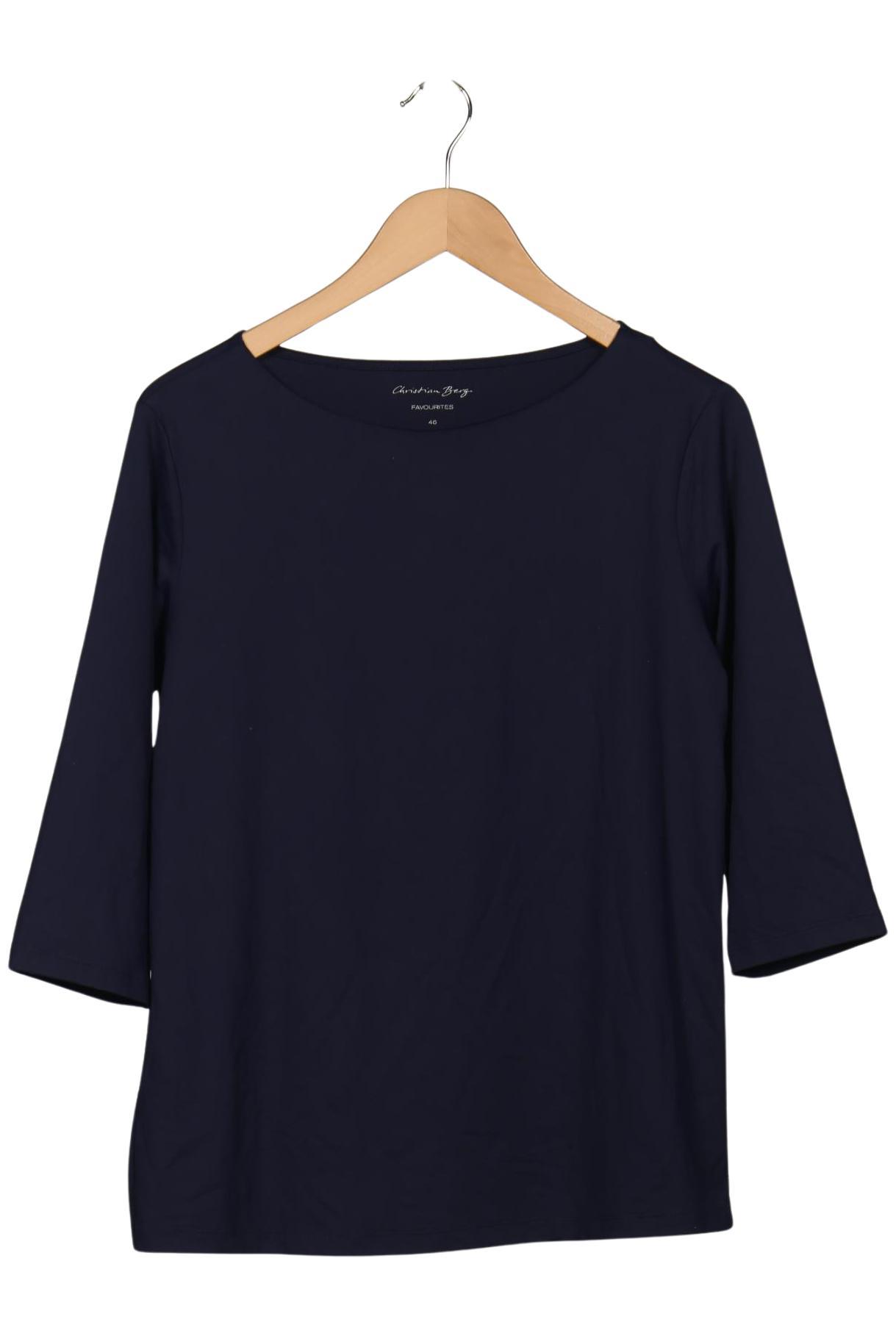 

Christian Berg Damen Langarmshirt, marineblau, Gr. 46