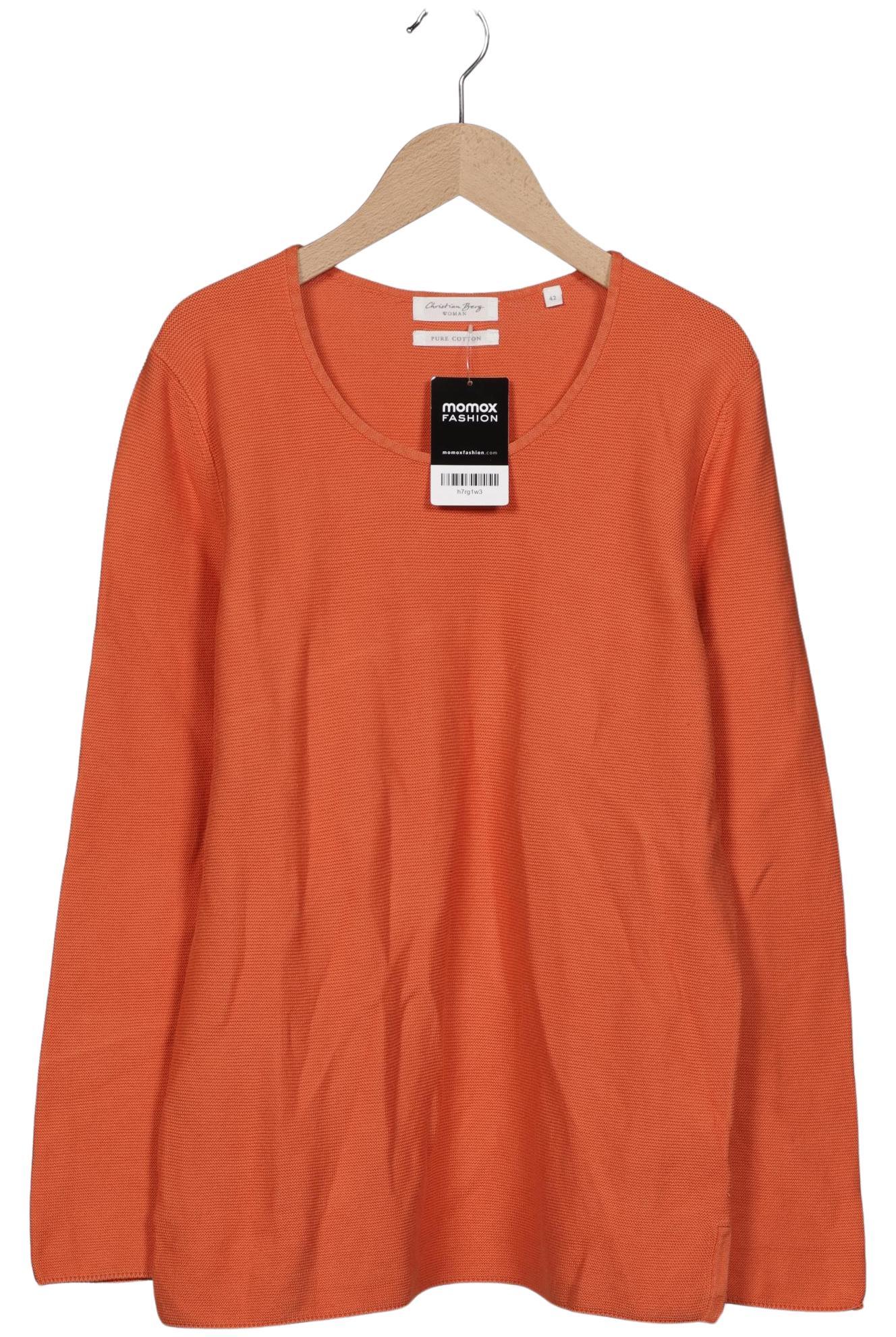

Christian Berg Damen Pullover, orange, Gr. 42