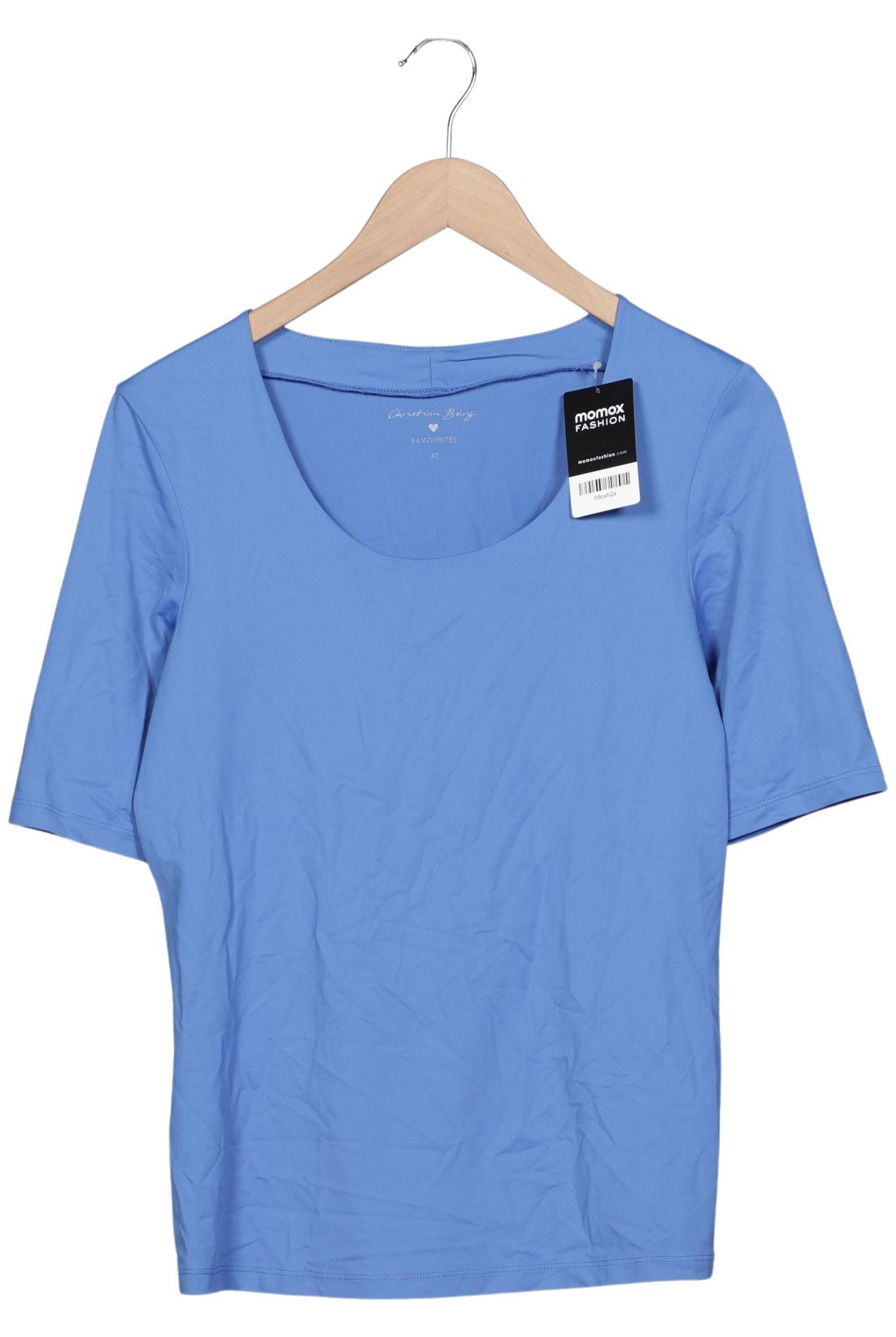 

Christian Berg Damen T-Shirt, blau, Gr. 40