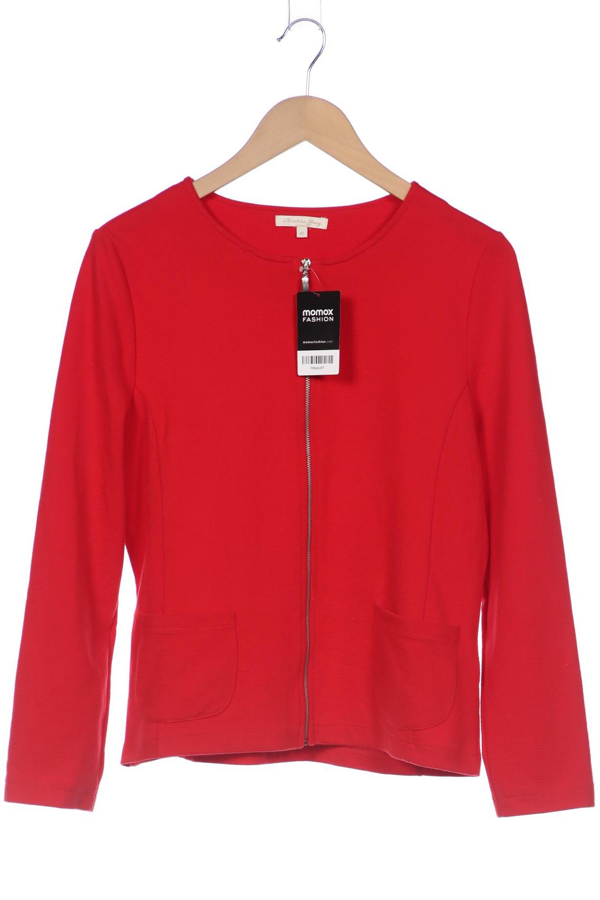

Christian Berg Damen Strickjacke, rot, Gr. 42