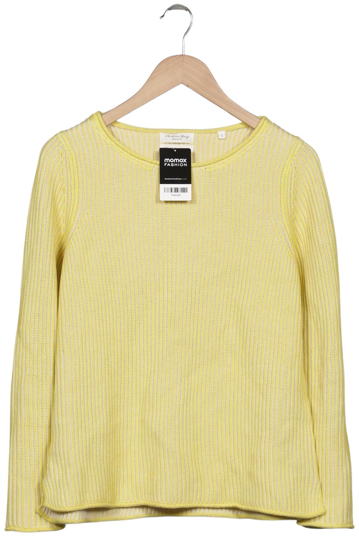 

Christian Berg Damen Pullover, gelb, Gr. 36
