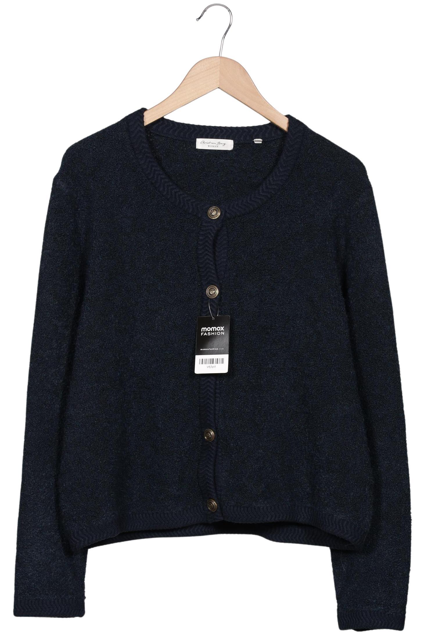 

Christian Berg Damen Strickjacke, marineblau, Gr. 44