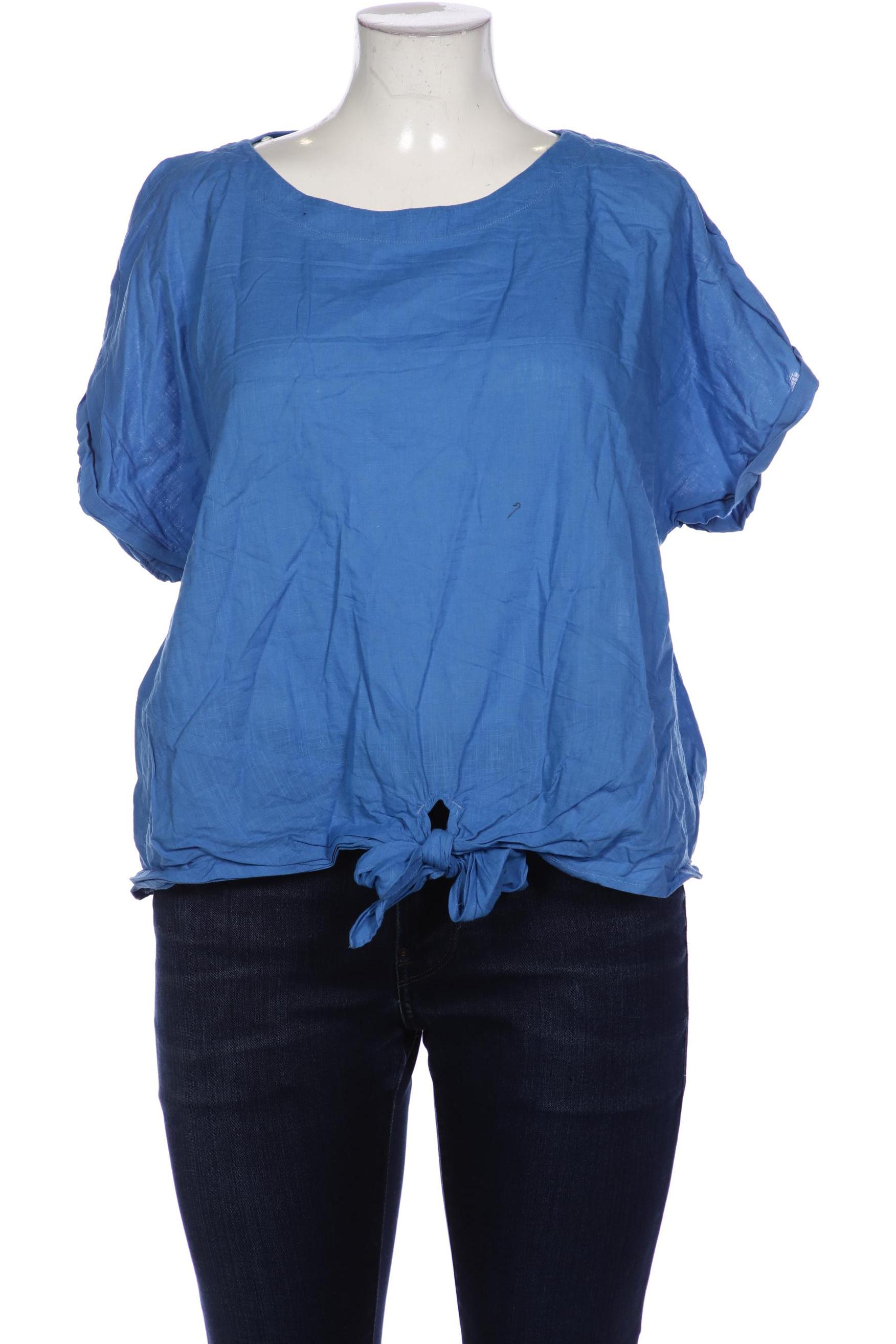 

Christian Berg Damen Bluse, blau, Gr. 48