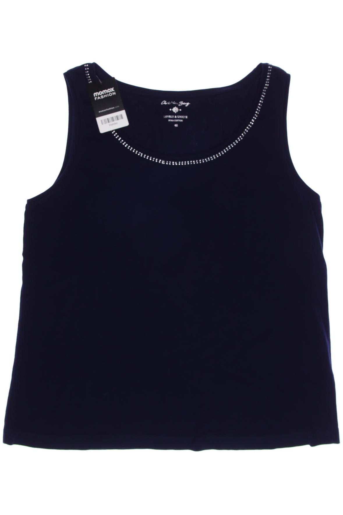 

Christian Berg Damen Top, marineblau