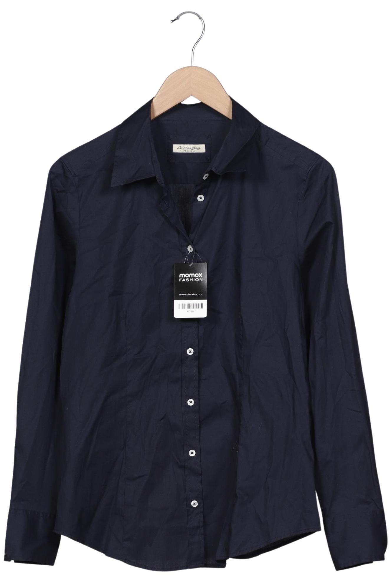 

Christian Berg Damen Bluse, marineblau, Gr. 40