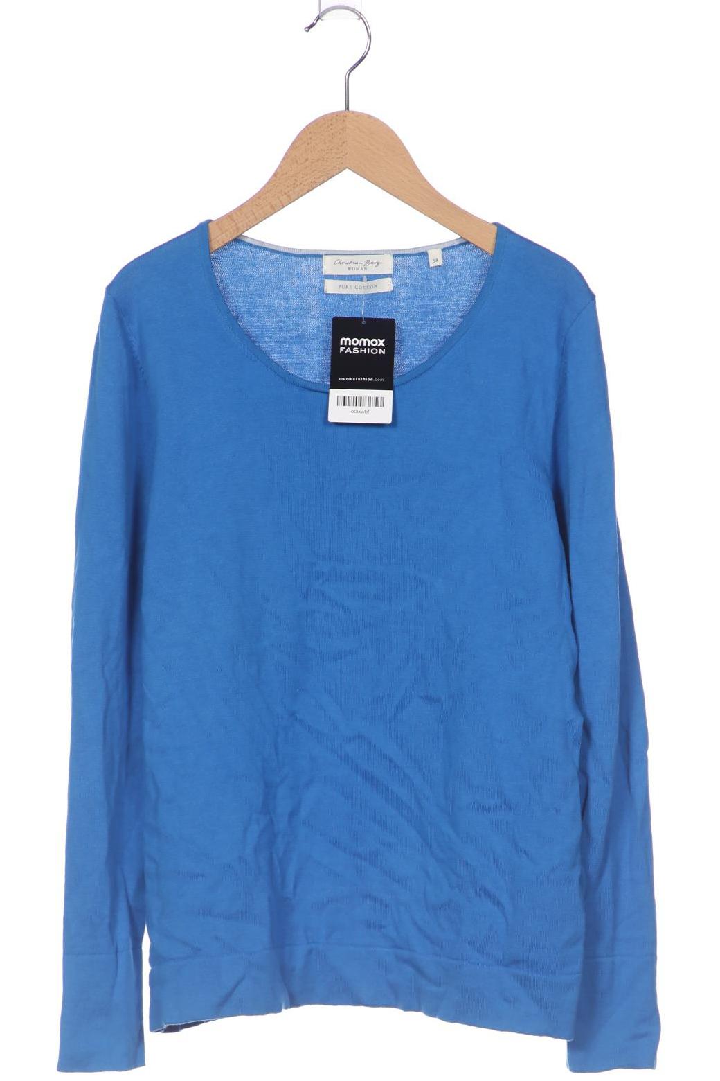 

Christian Berg Damen Pullover, blau, Gr. 38