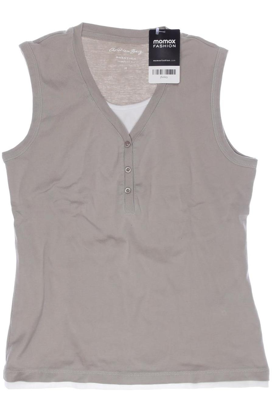 

Christian Berg Damen Top, grau, Gr. 38