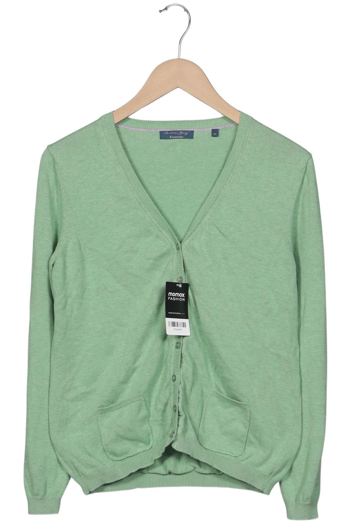 

Christian Berg Damen Strickjacke, hellgrün, Gr. 44
