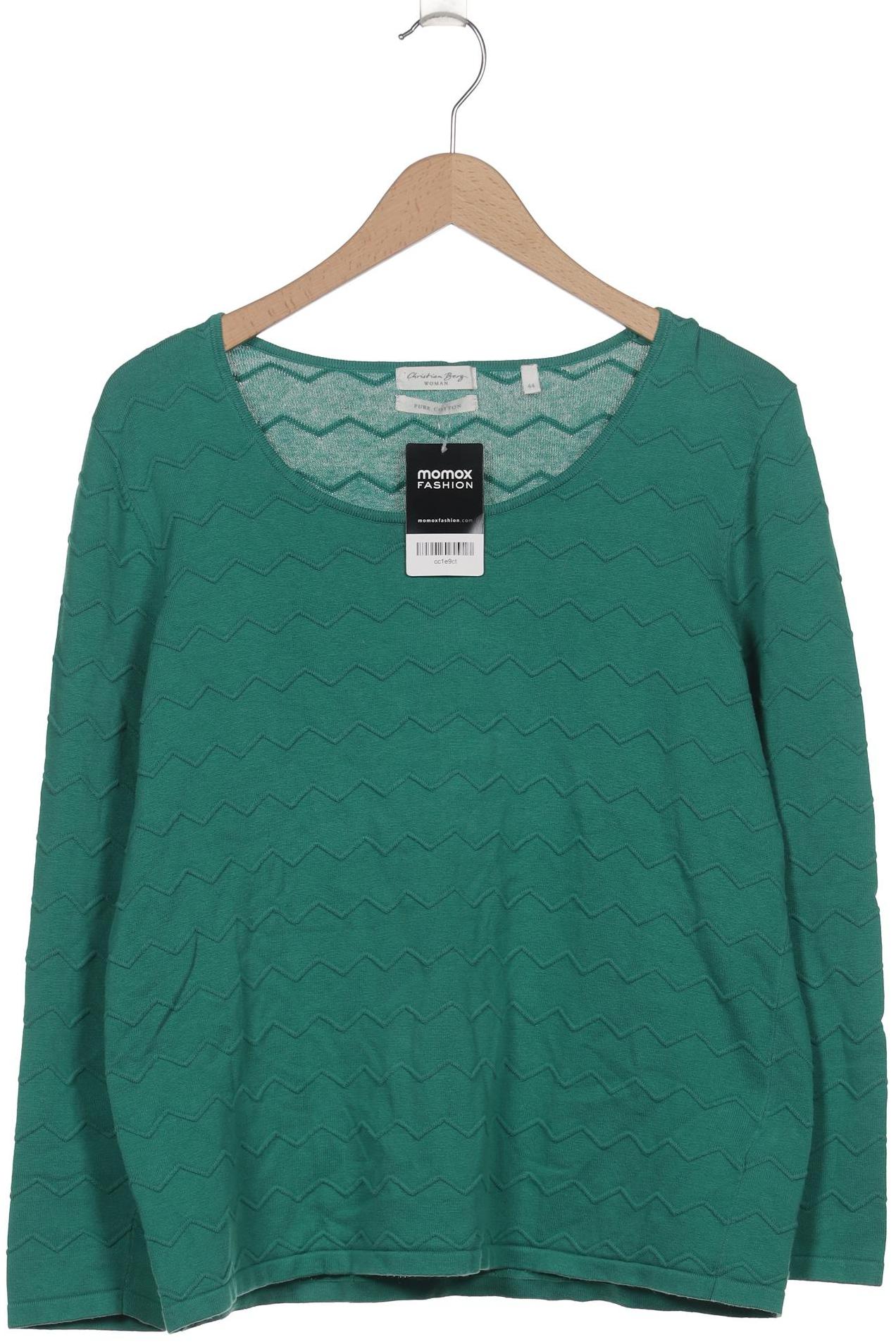

Christian Berg Damen Pullover, grün, Gr. 44