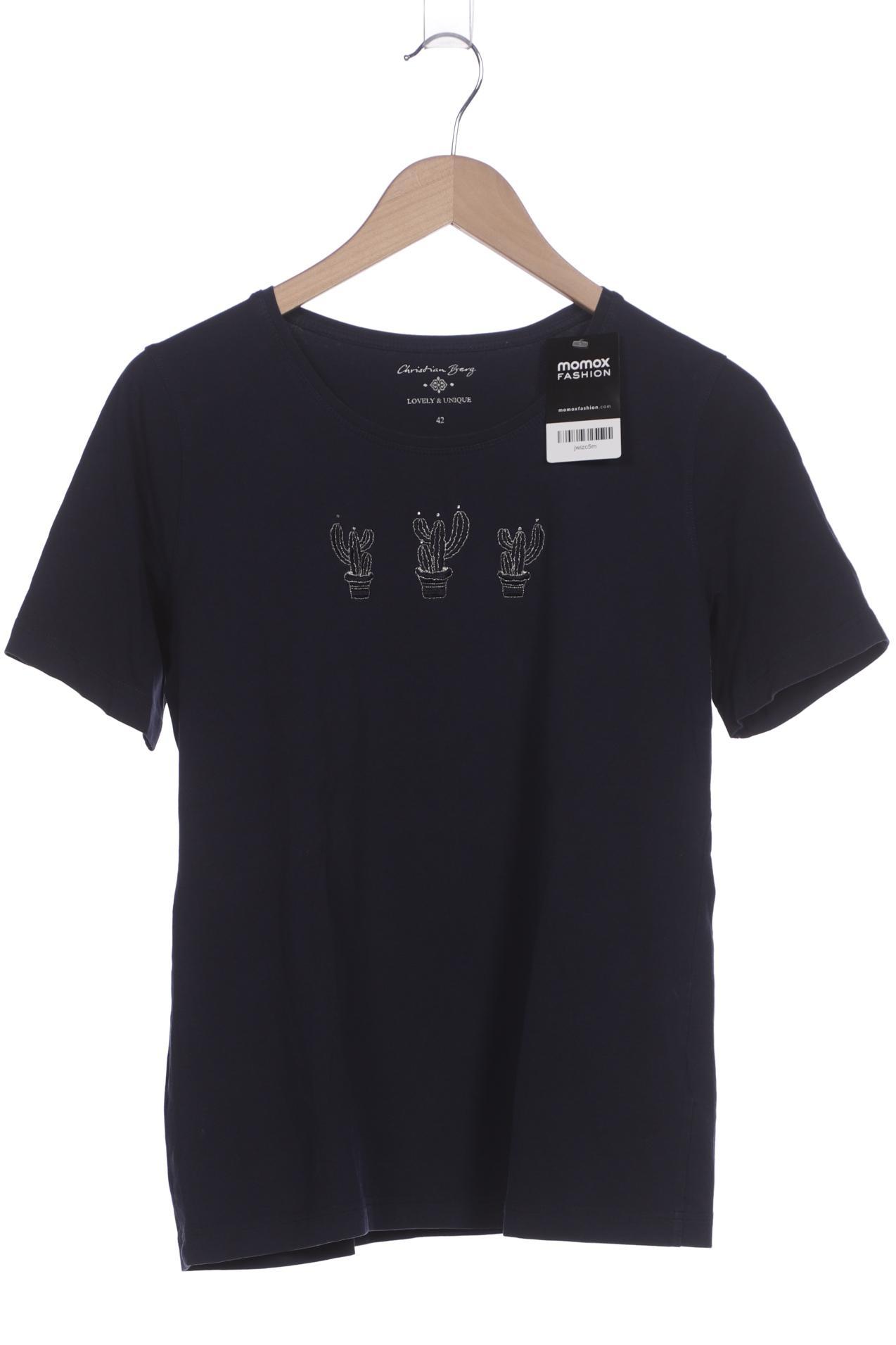 

Christian Berg Damen T-Shirt, marineblau, Gr. 42