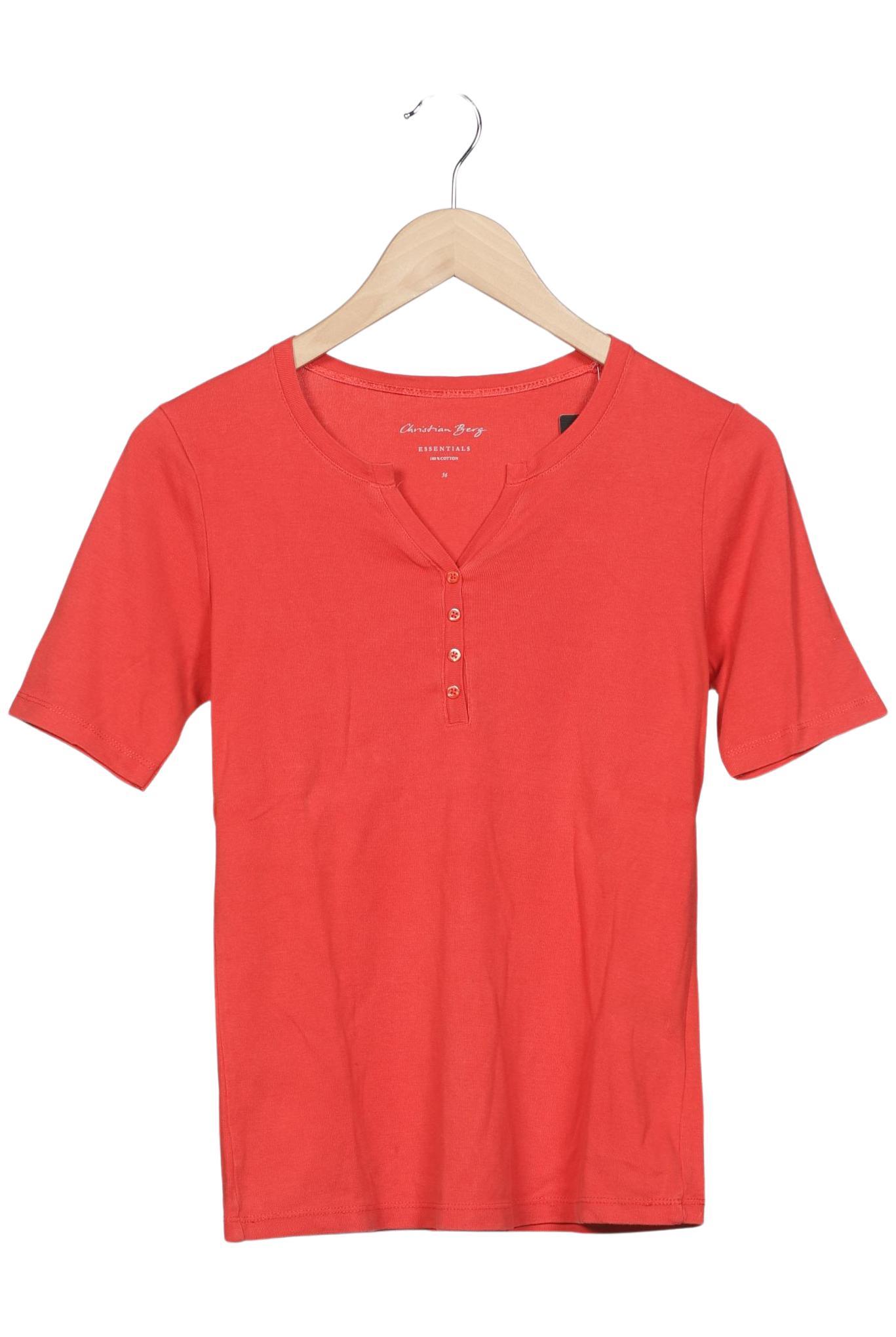 

Christian Berg Damen T-Shirt, rot, Gr. 36