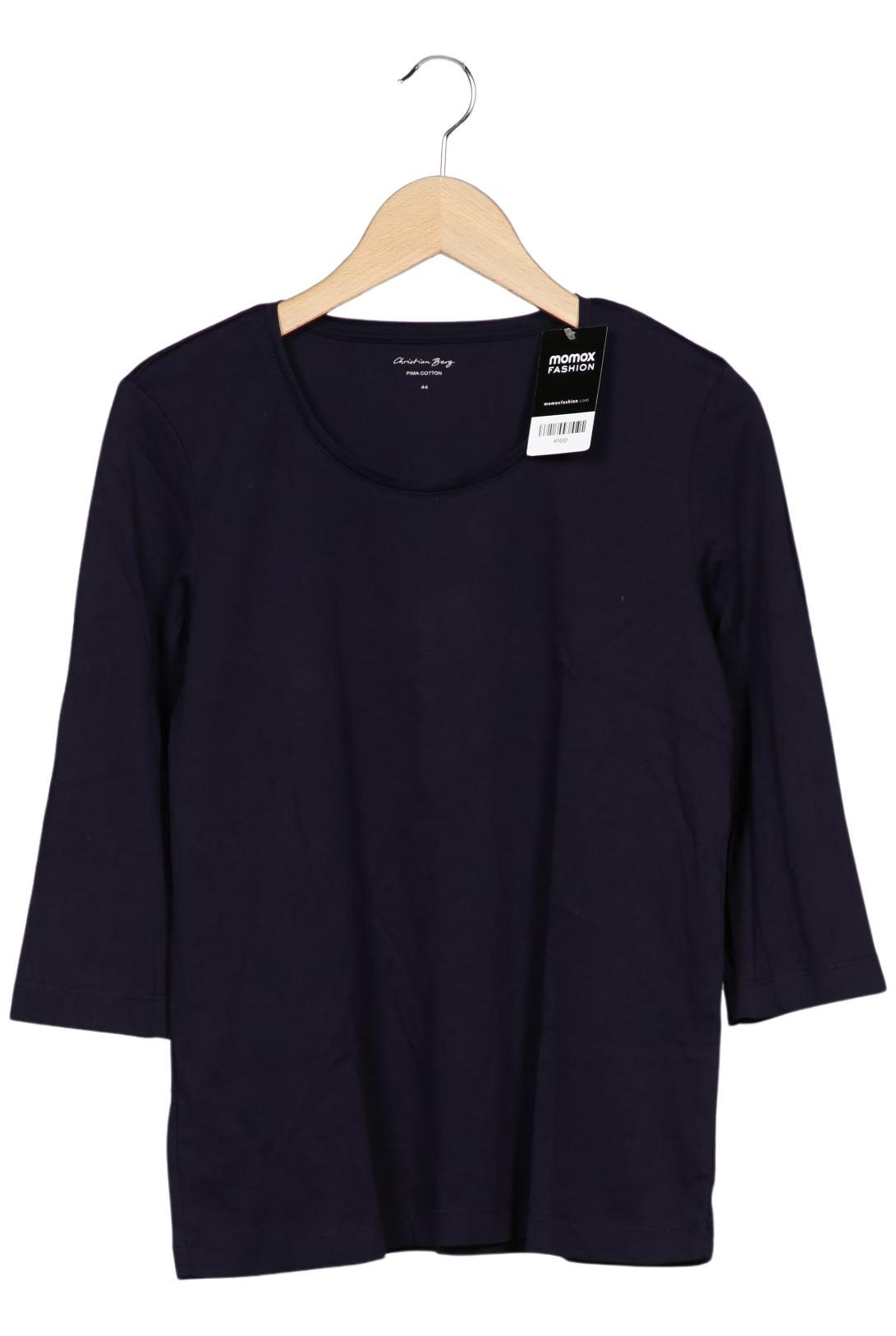

Christian Berg Damen Langarmshirt, marineblau, Gr. 44