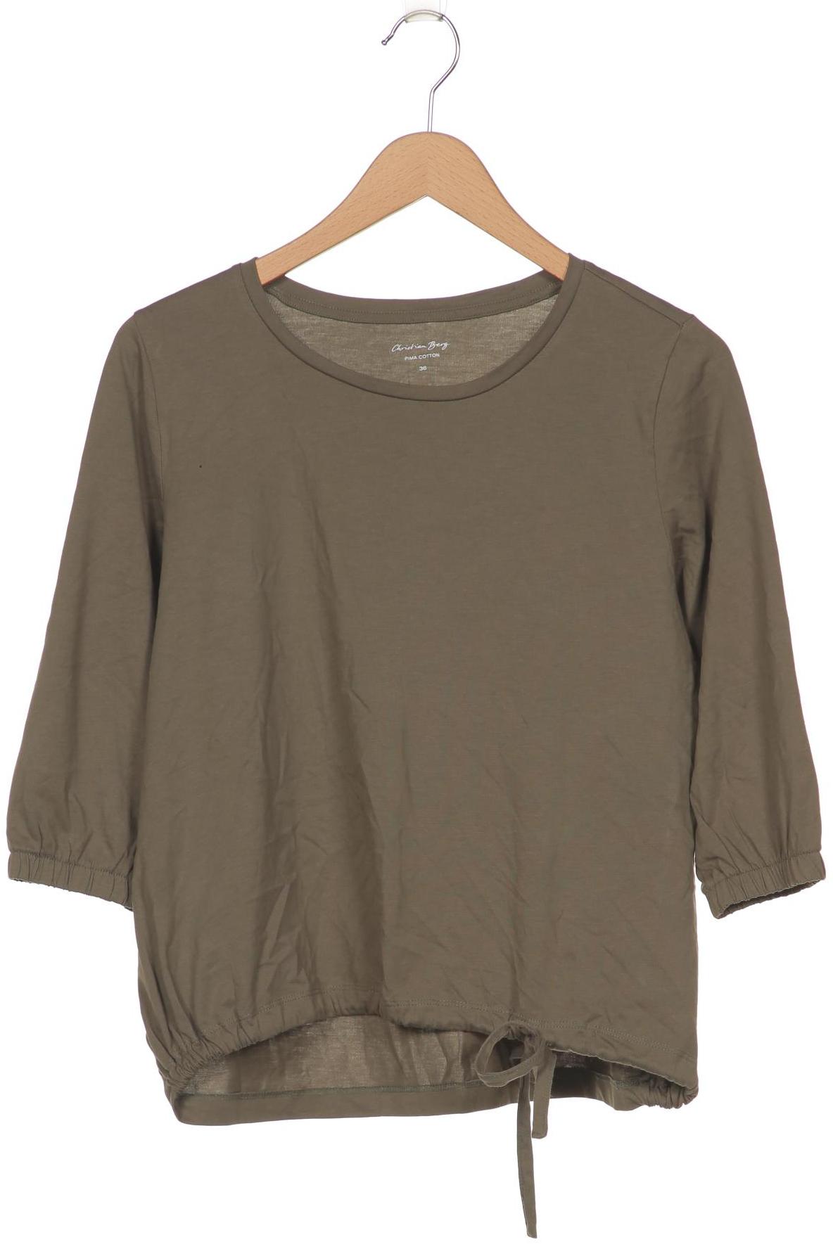 

Christian Berg Damen Langarmshirt, grün, Gr. 36