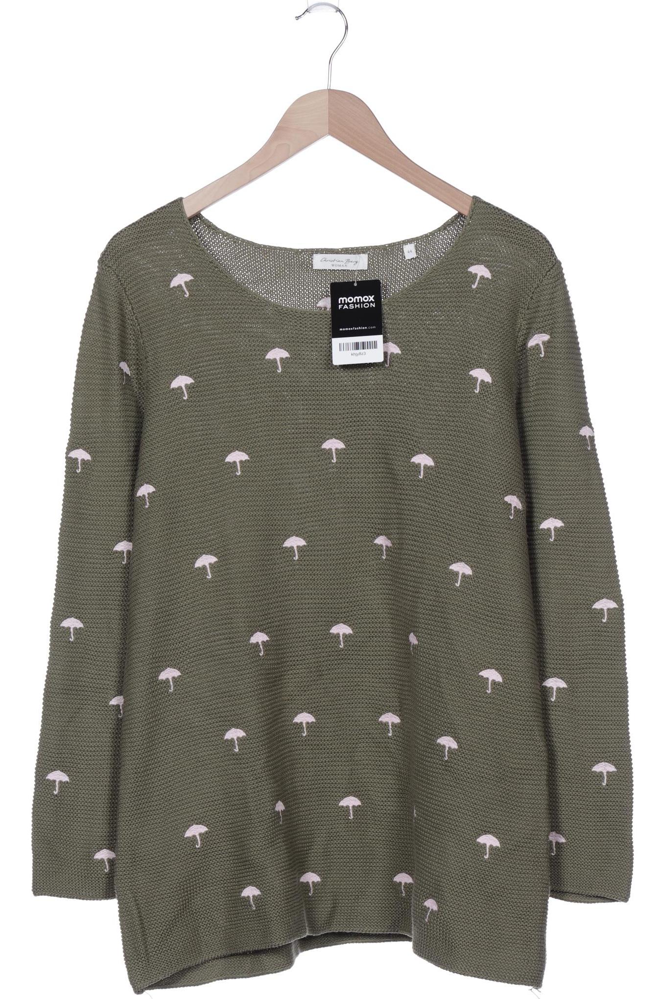 

Christian Berg Damen Pullover, grün, Gr. 44