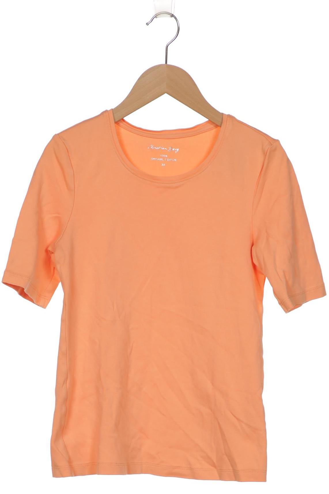 

Christian Berg Damen T-Shirt, orange, Gr. 34