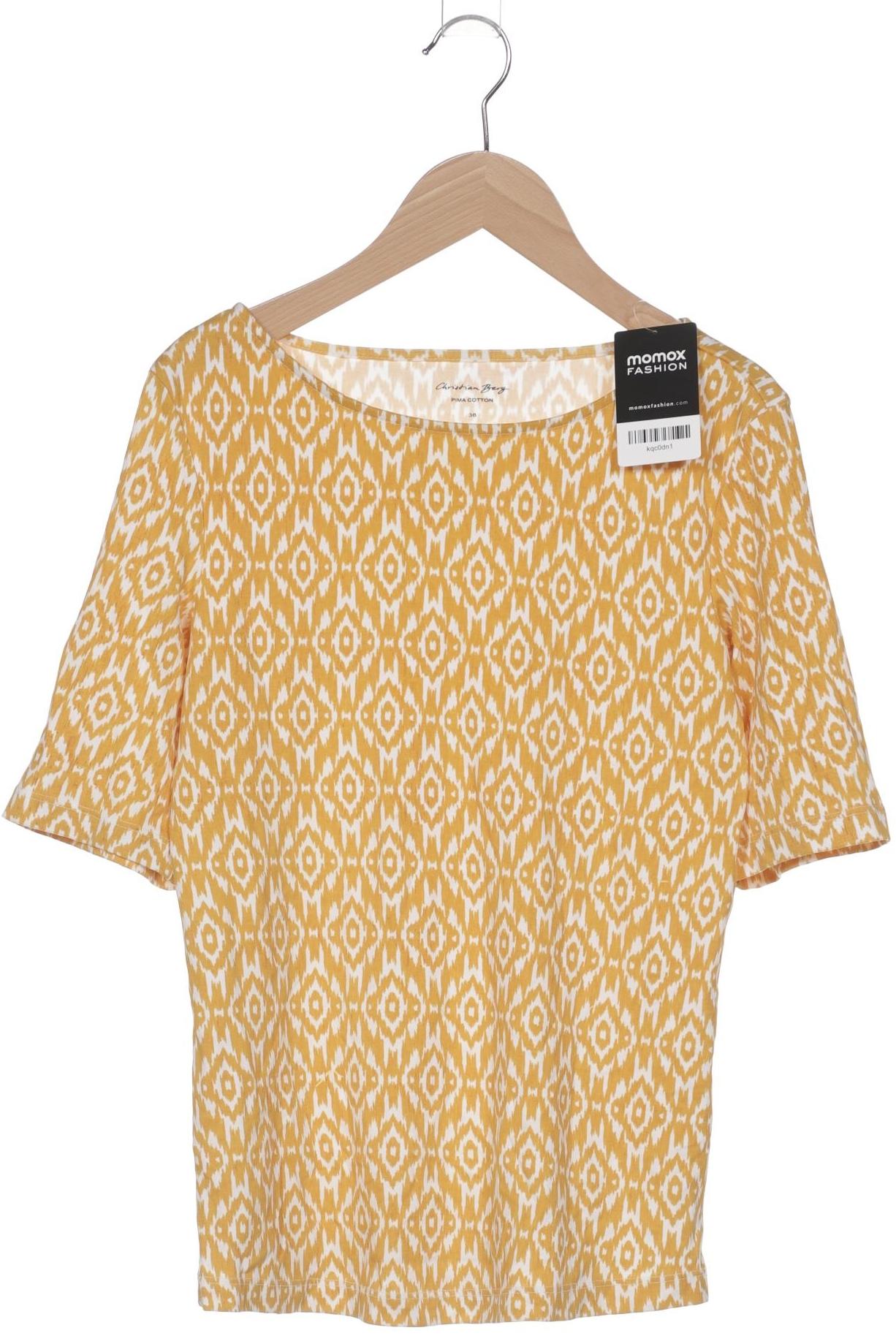 

Christian Berg Damen T-Shirt, gelb, Gr. 36