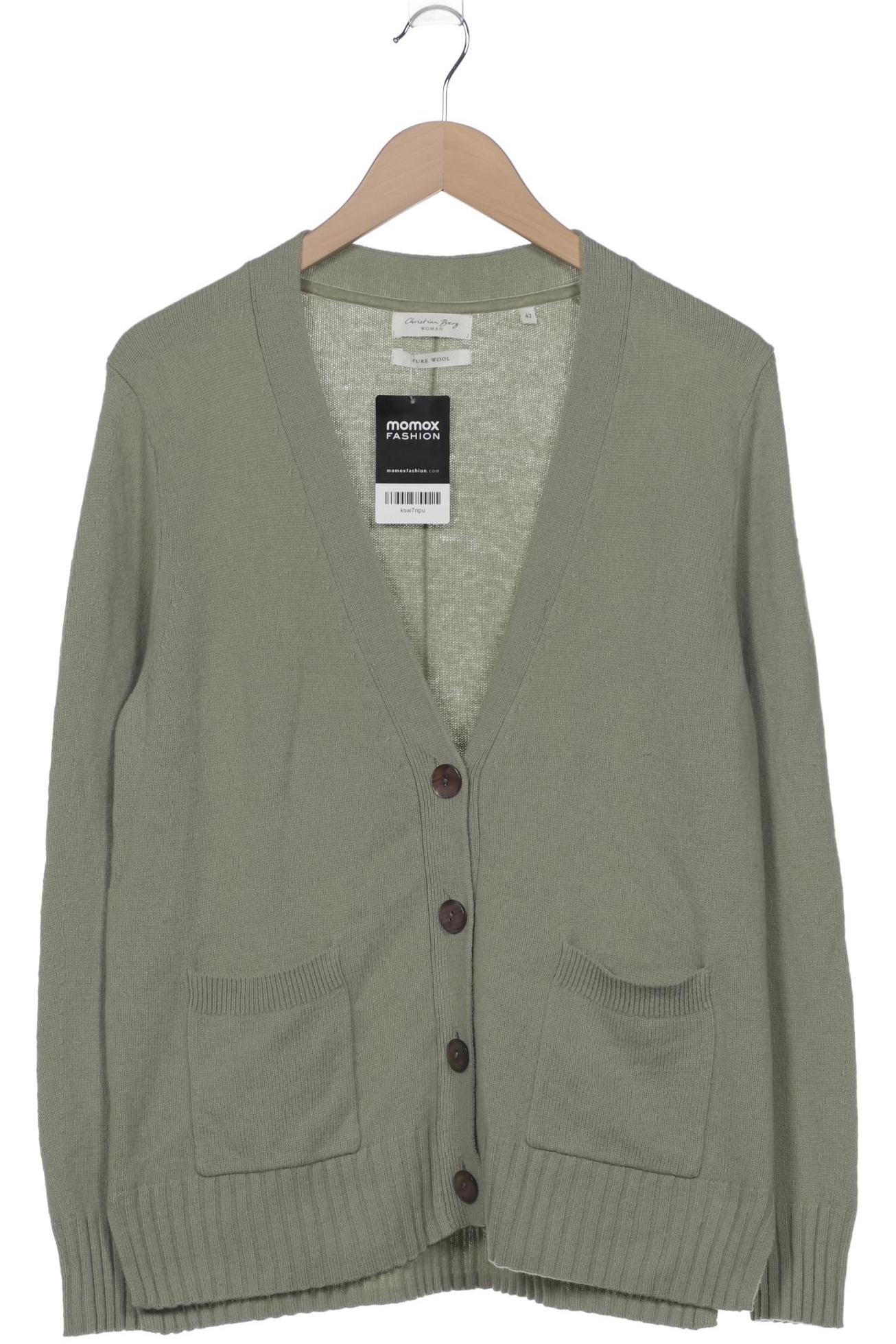 

Christian Berg Damen Strickjacke, hellgrün, Gr. 42