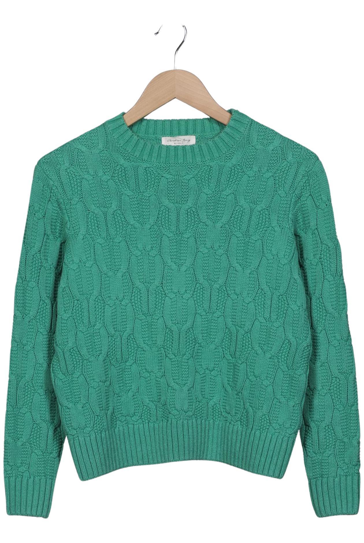

Christian Berg Damen Pullover, grün, Gr. 34
