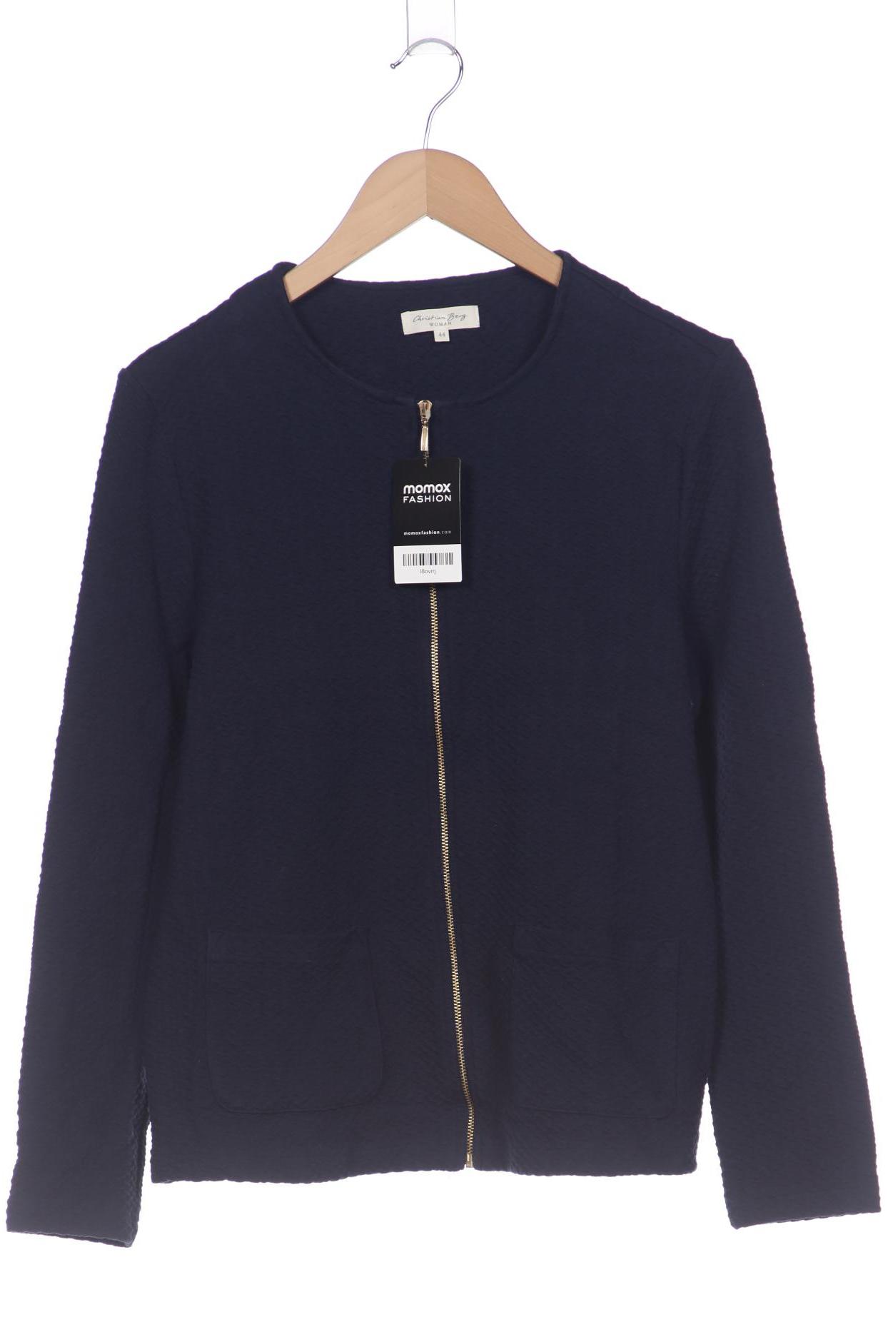 

Christian Berg Damen Strickjacke, marineblau, Gr. 44
