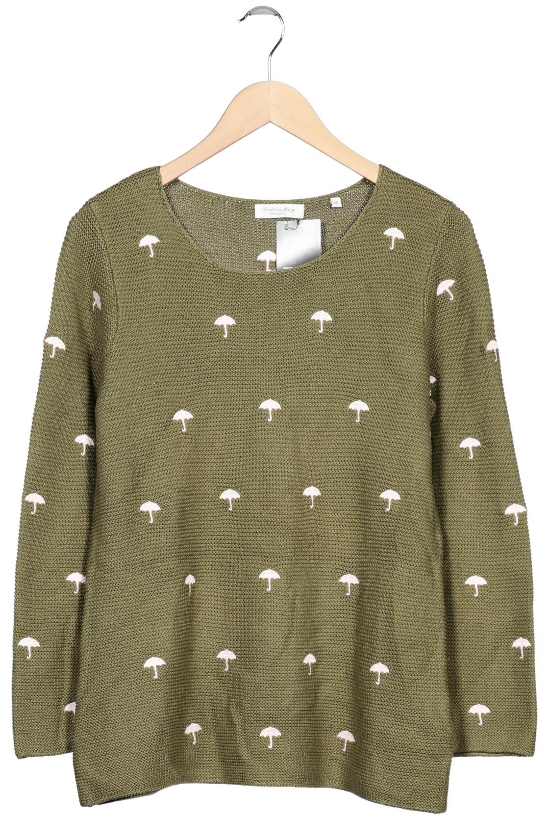 

Christian Berg Damen Pullover, grün, Gr. 40