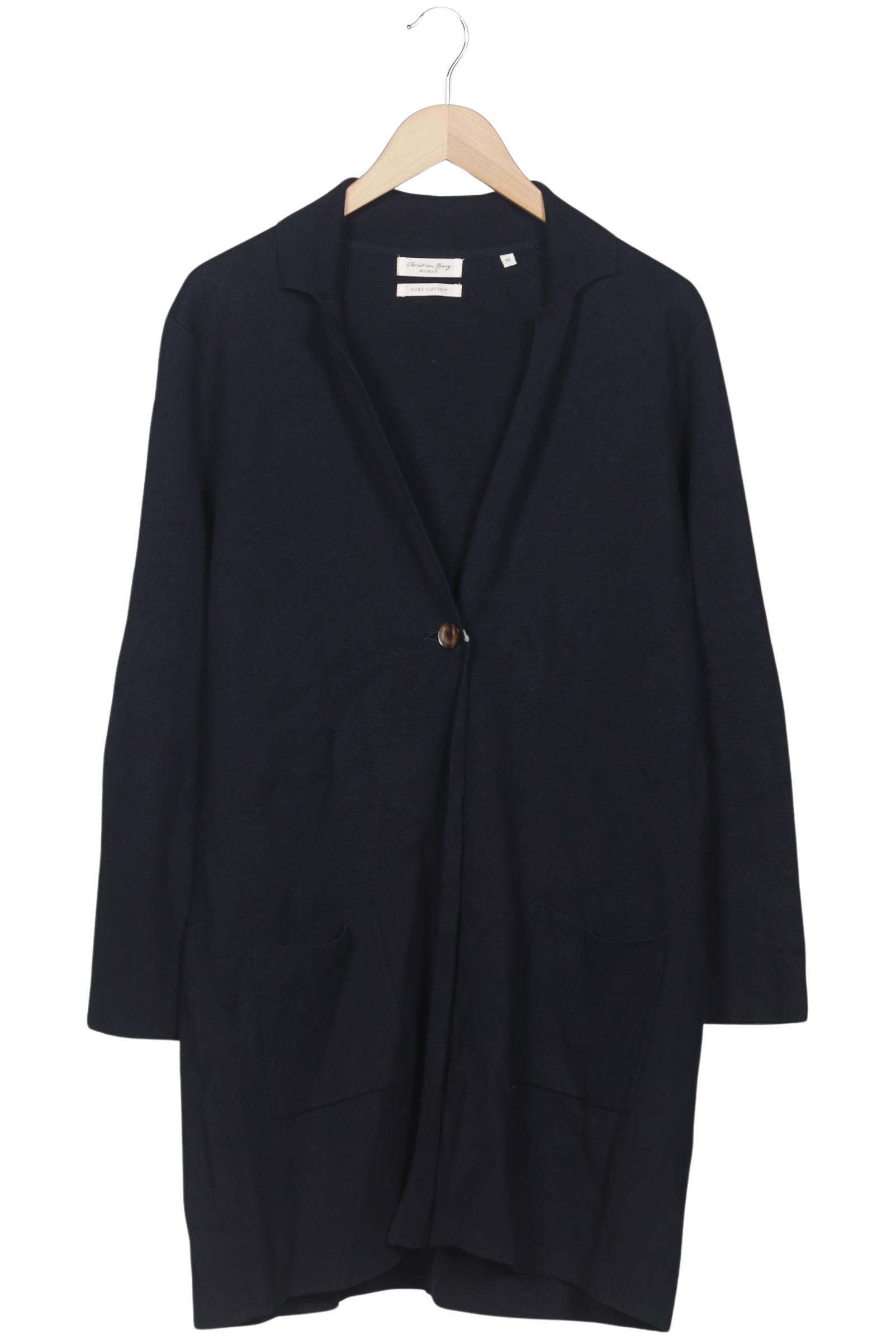 

Christian Berg Damen Strickjacke, marineblau, Gr. 46