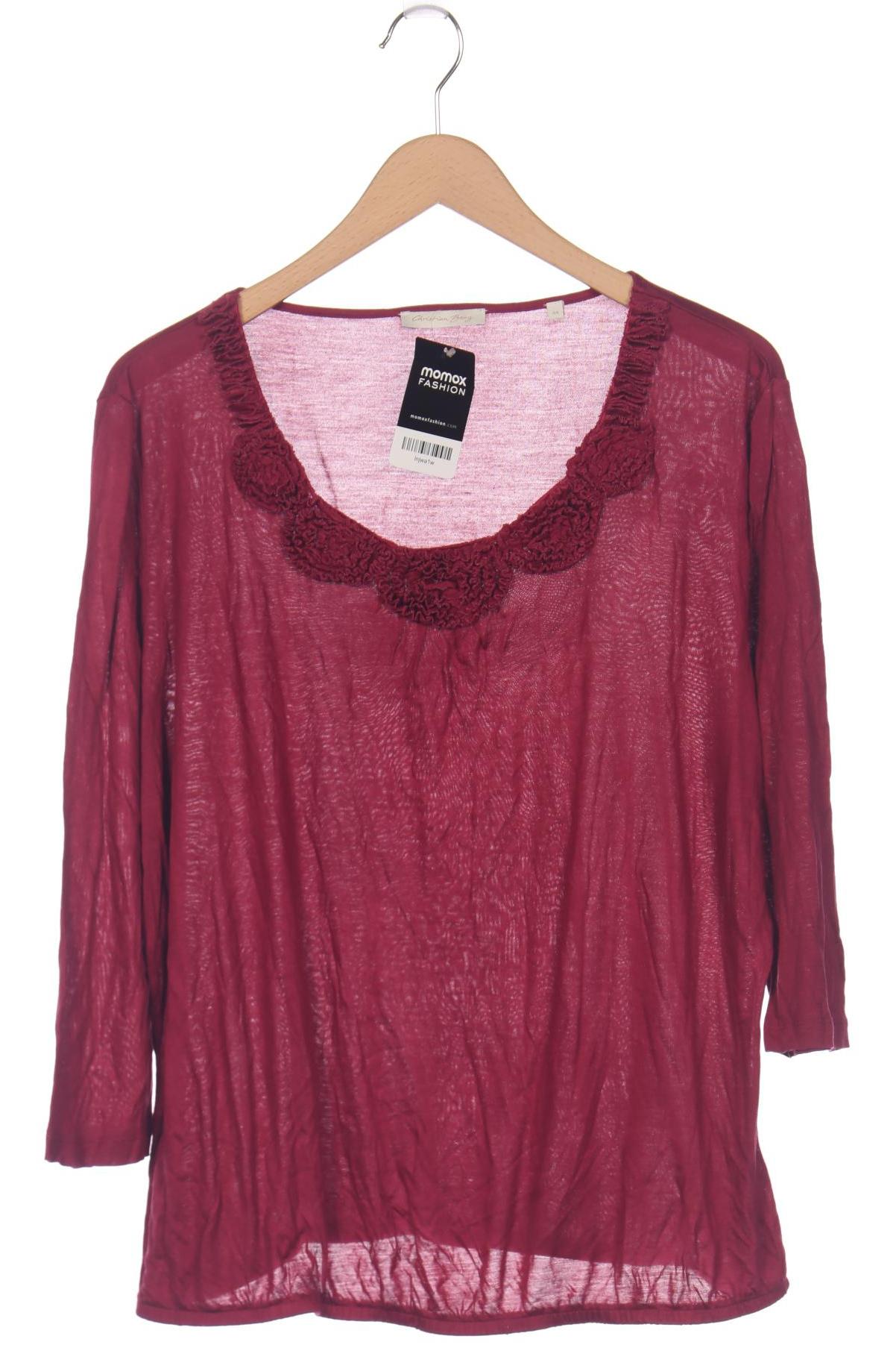 

Christian Berg Damen Langarmshirt, bordeaux, Gr. 44